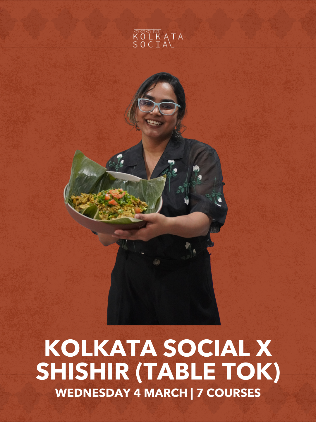 Holi Collaboration Dinner: Kolkata Social x Shishir (Table Tok)