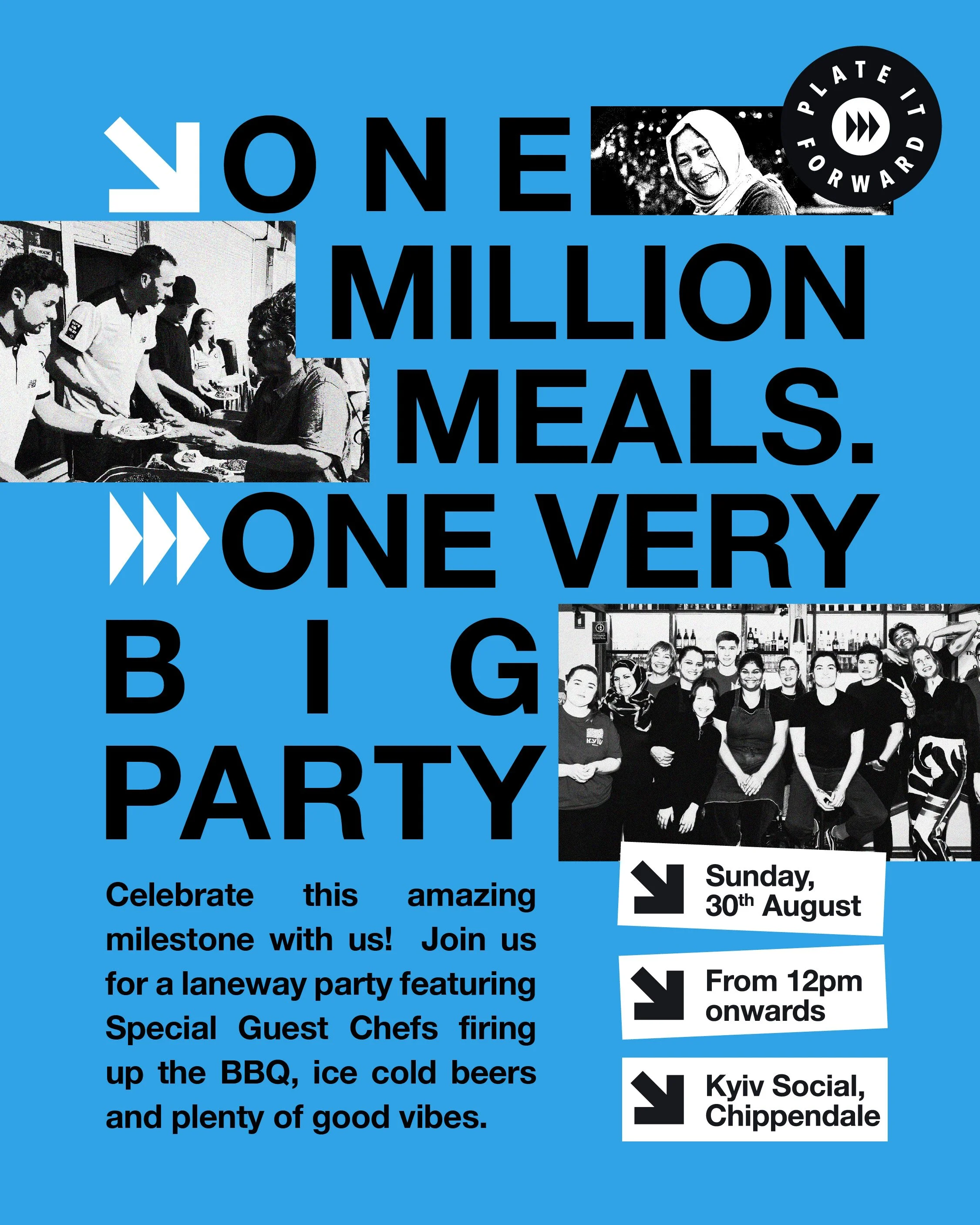 One Million Meals. One Very Big Party.