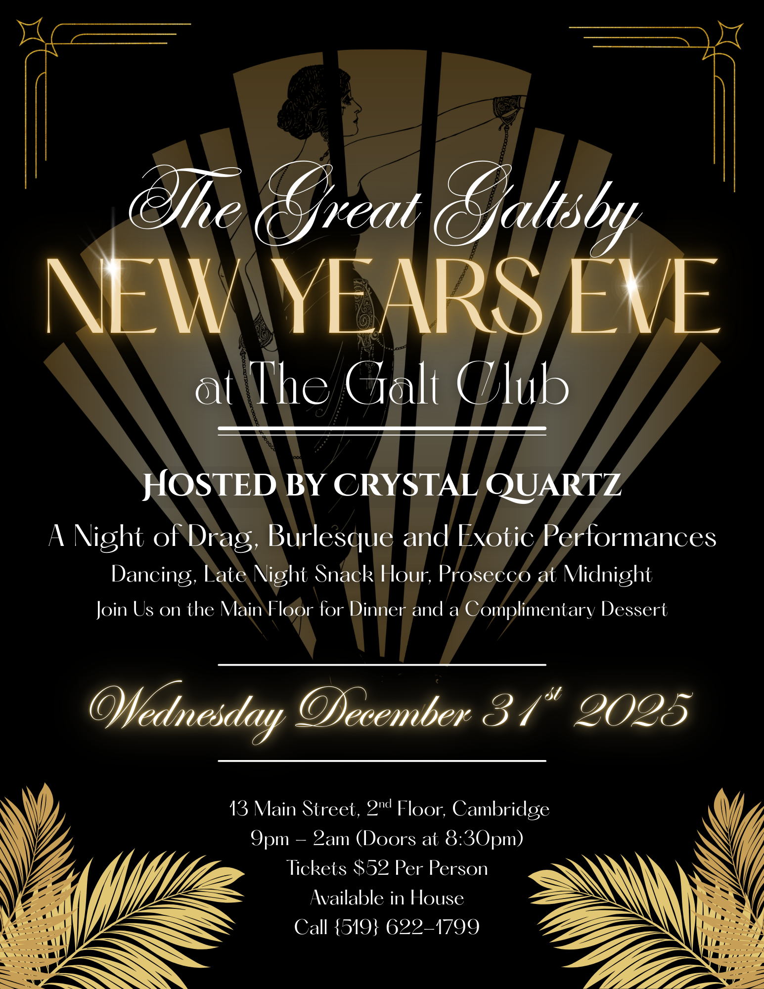 The Great Galtsby NYE