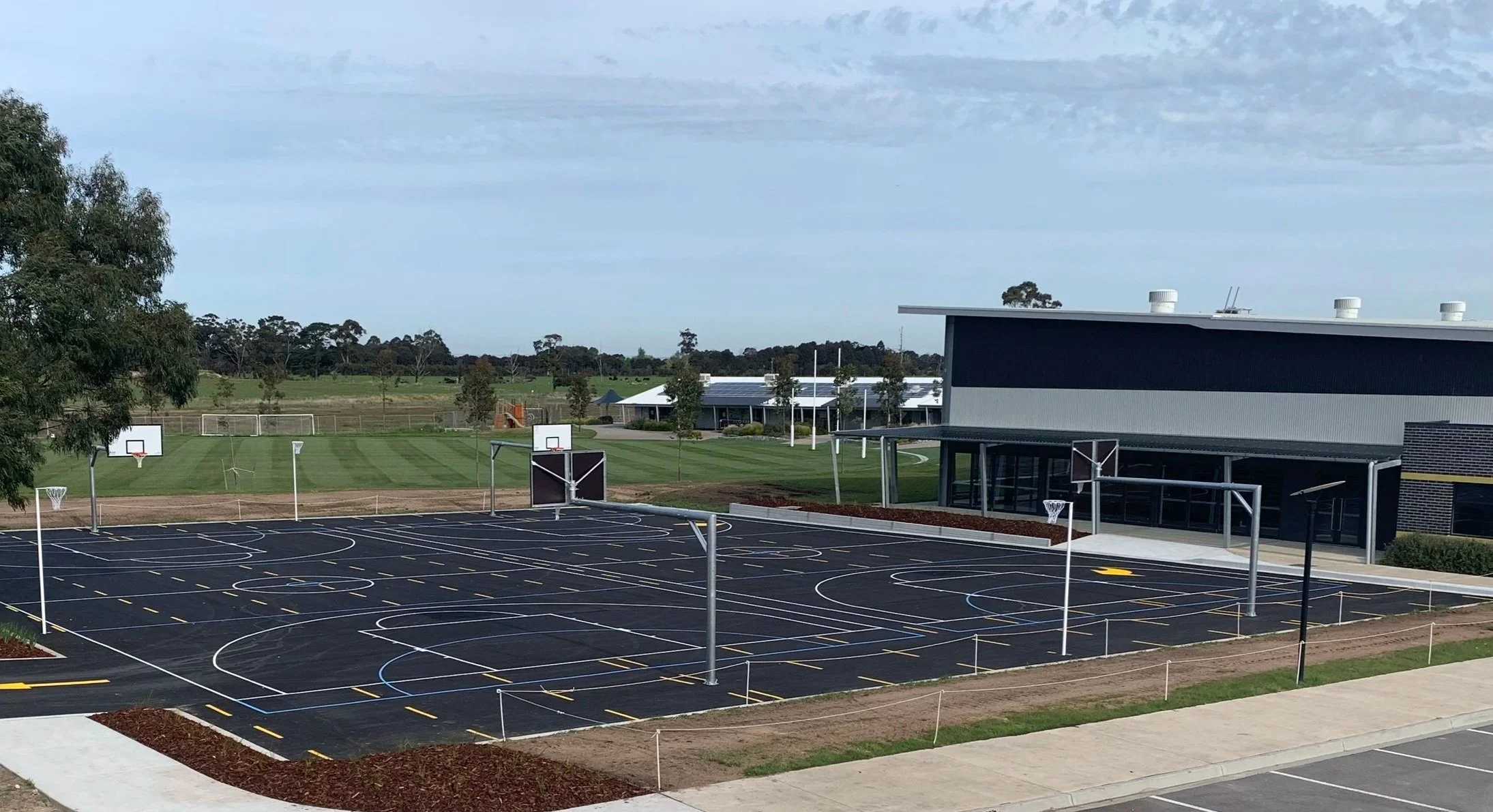 An image of basketball court