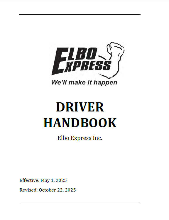 Driver Handbook: Transportation Company