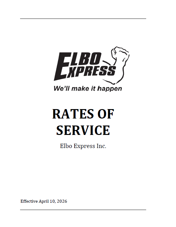Rates of Service: Transportation Company