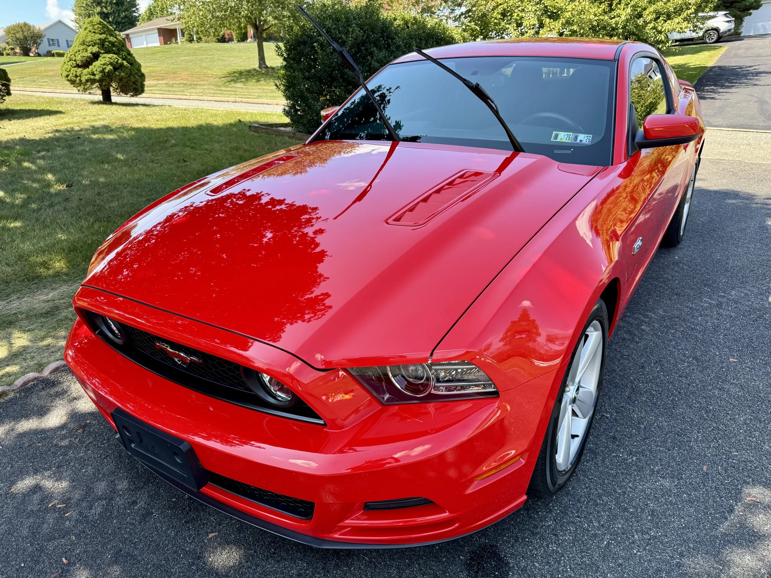 Ford Mustang GT ceramic coating