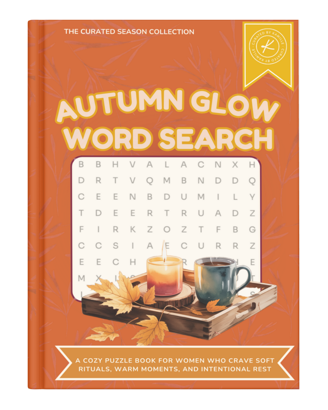 Autumn Glow Word Search | The Curated Season Collection