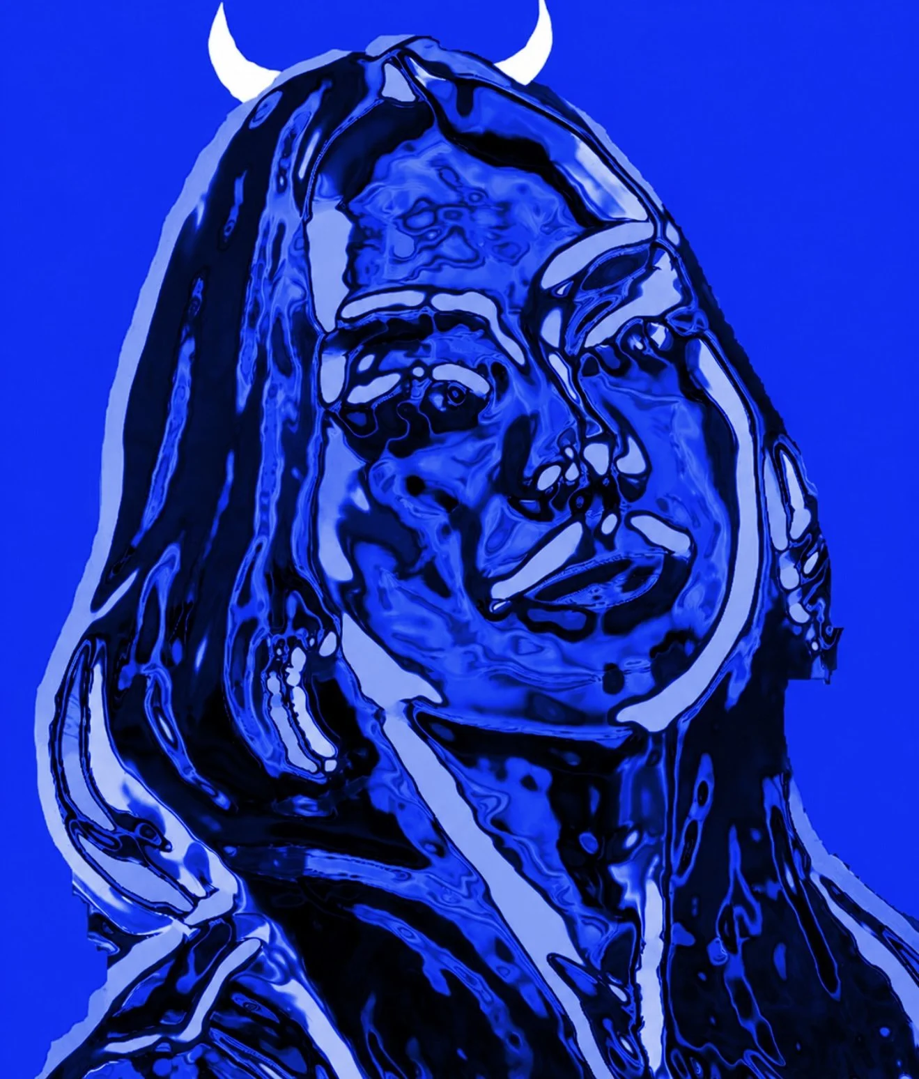 DEMON GYAL (NAVY BLUE)