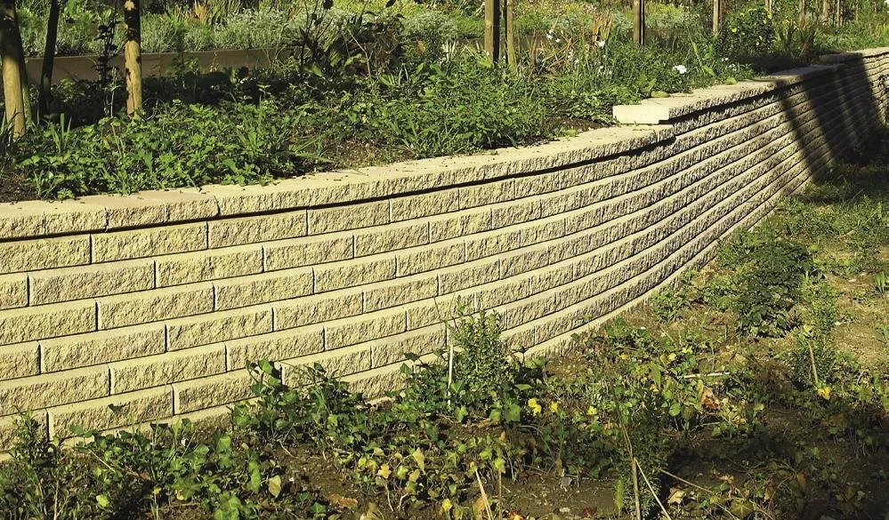 Muro de contención de concreto (tierra armada)