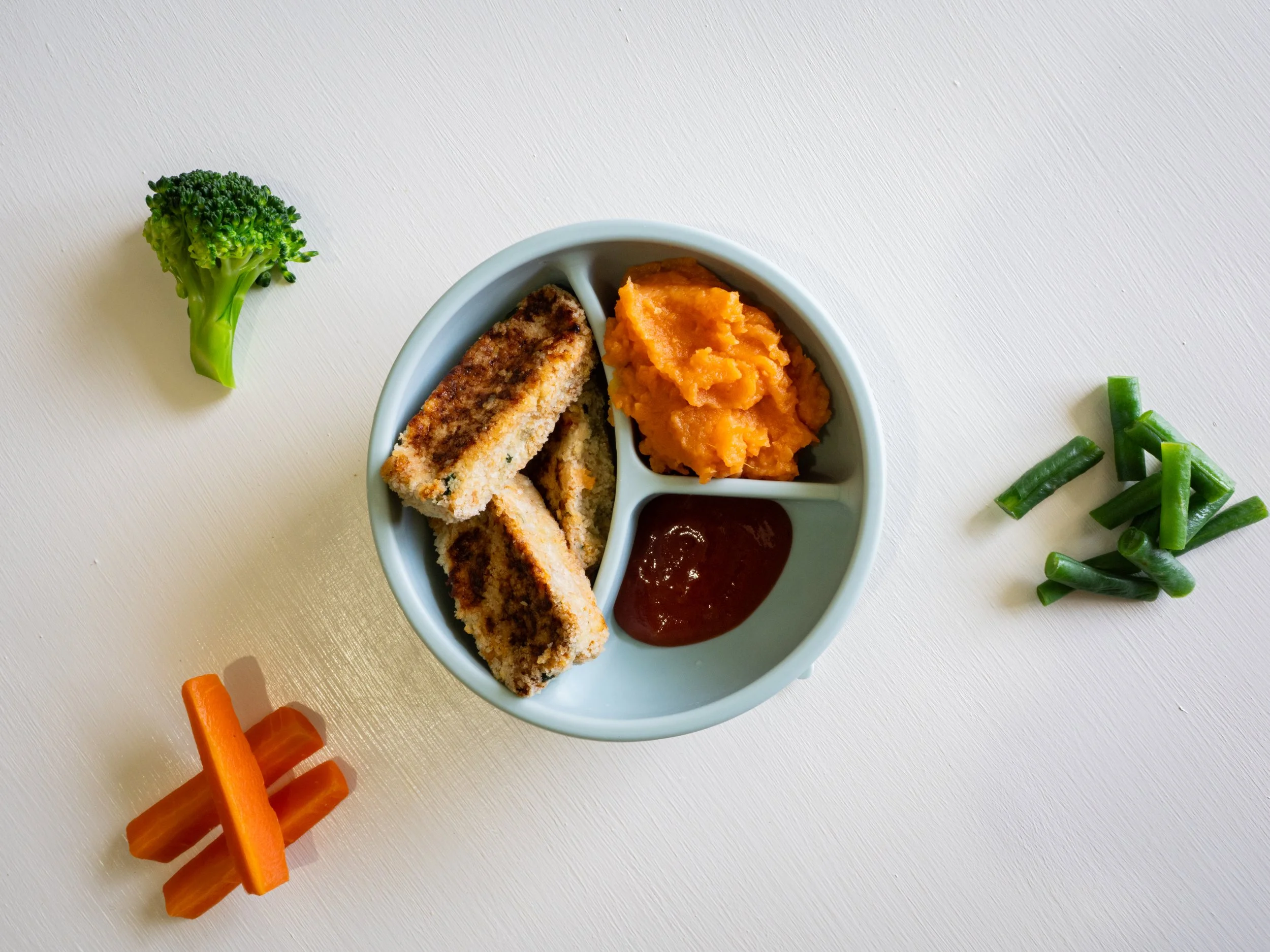 Fish Fingers with Vege