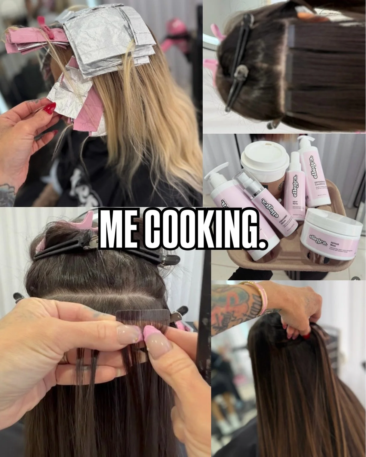 I COOK, I ATE &amp; I REPEAT 🔁 

#melbournetapehairextensions
#melbournehairextensions #tapehairextensionsmelbourne 
#tapehairextensions #hairextensionsmelbourne