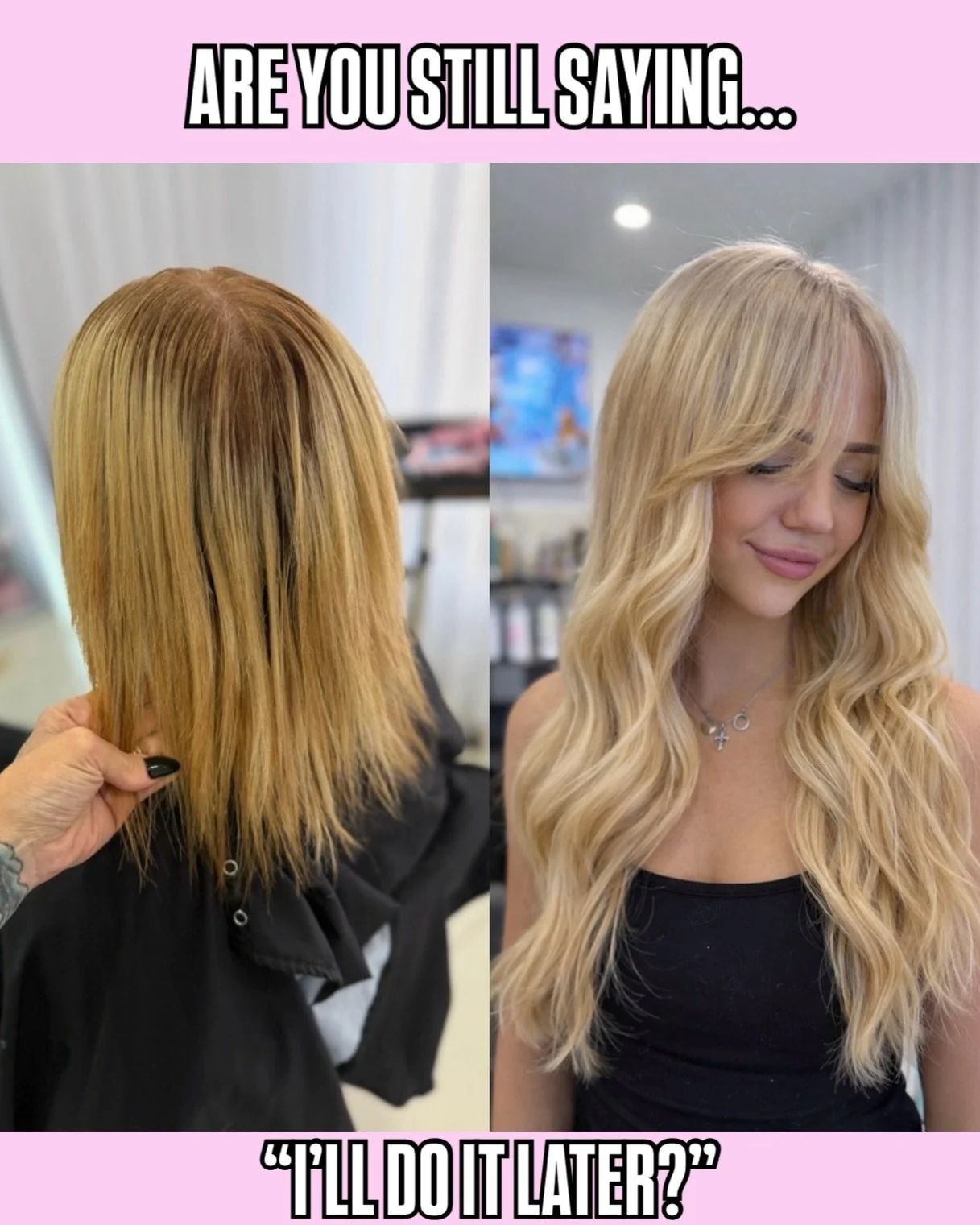 Melbourne girls! You know when you keep saying &ldquo;I&rsquo;ll do it soon&rdquo;&hellip; and then you look up and it&rsquo;s been months?

If you&rsquo;ve been saving hair inspo, tying it up every day, avoiding photos, or just feeling like your hai