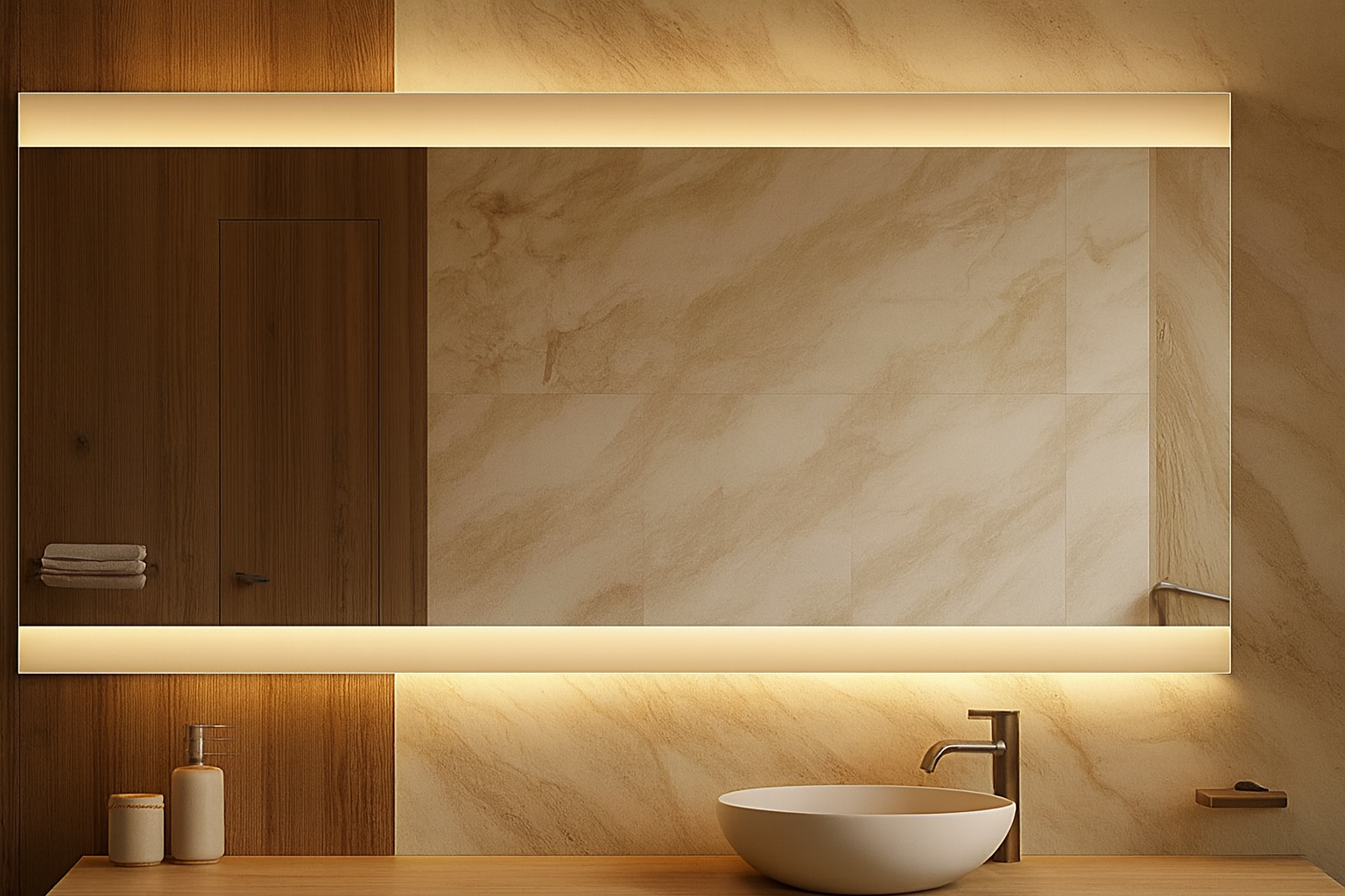 Backlit Classic Rectangle