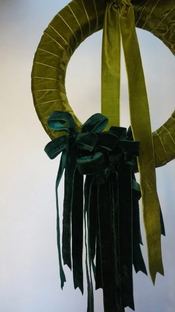 Velvet Christmas Wreath