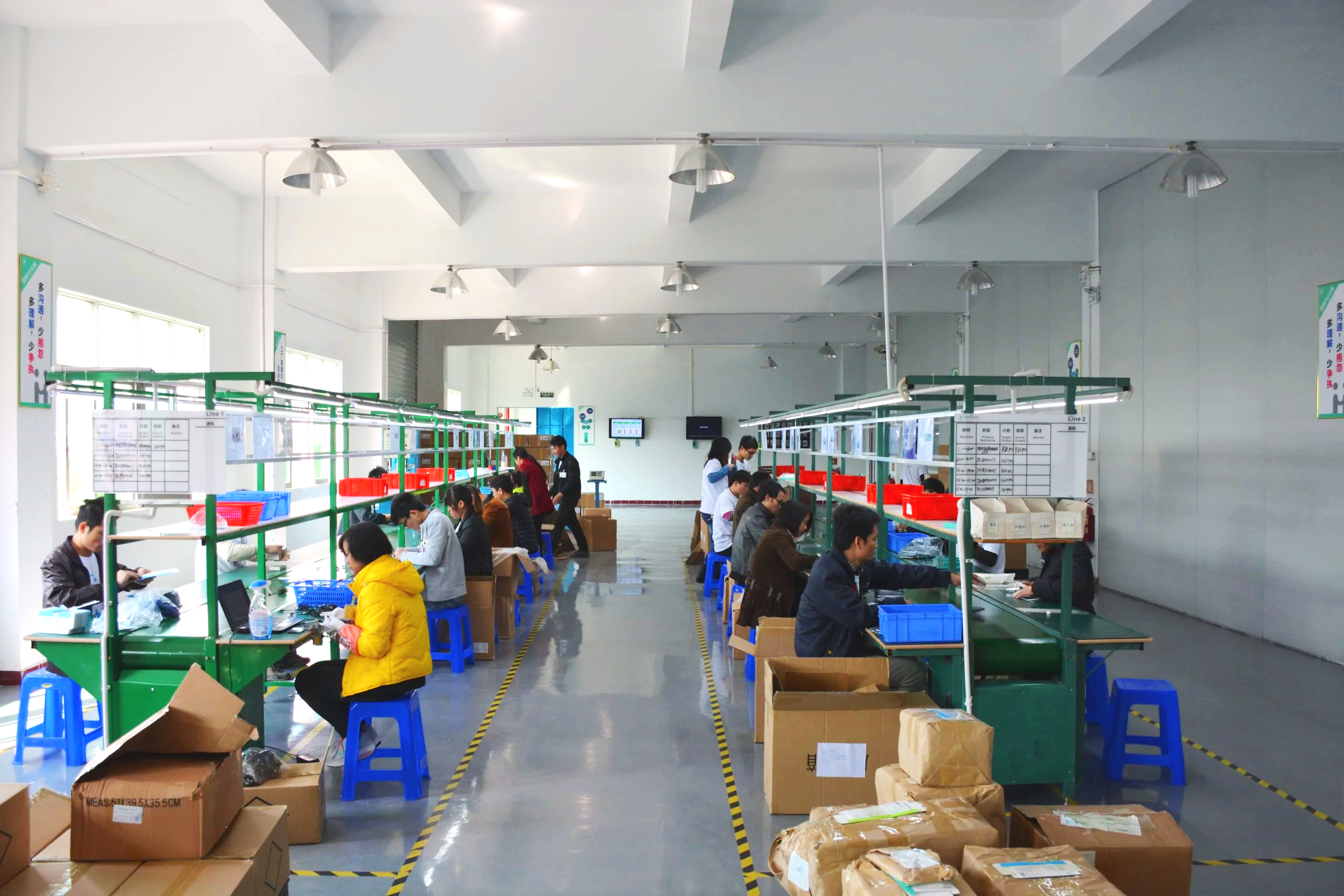Production Line Setup and Factory Management