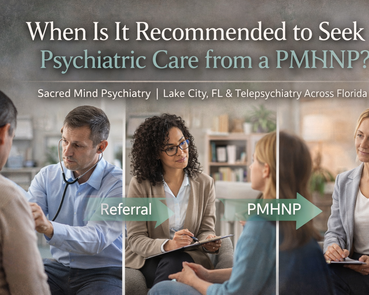 When Is It Recommended to Seek Psychiatric Care from a PMHNP?