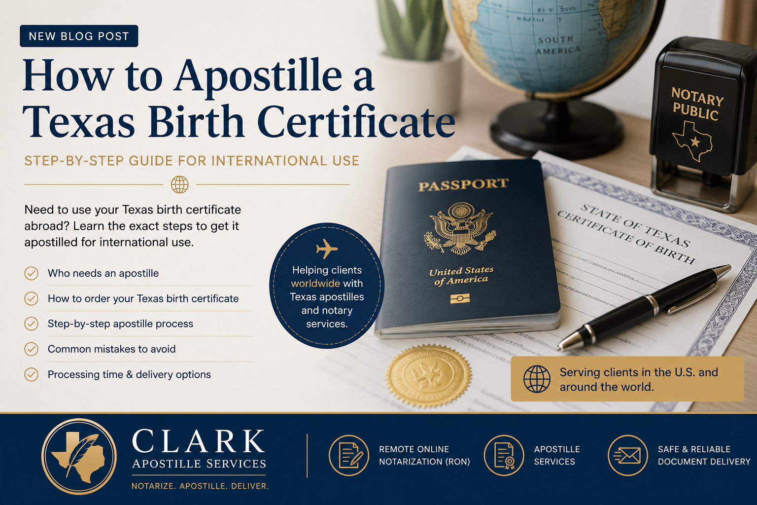 Can You Apostille an Old Texas Birth Certificate? (2026 Guide)