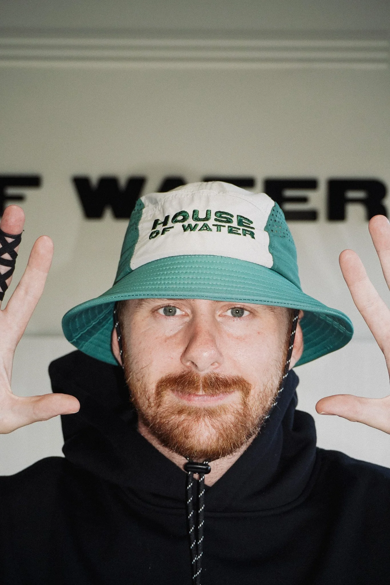 Quick Dry Bucket Hat in Multi Green