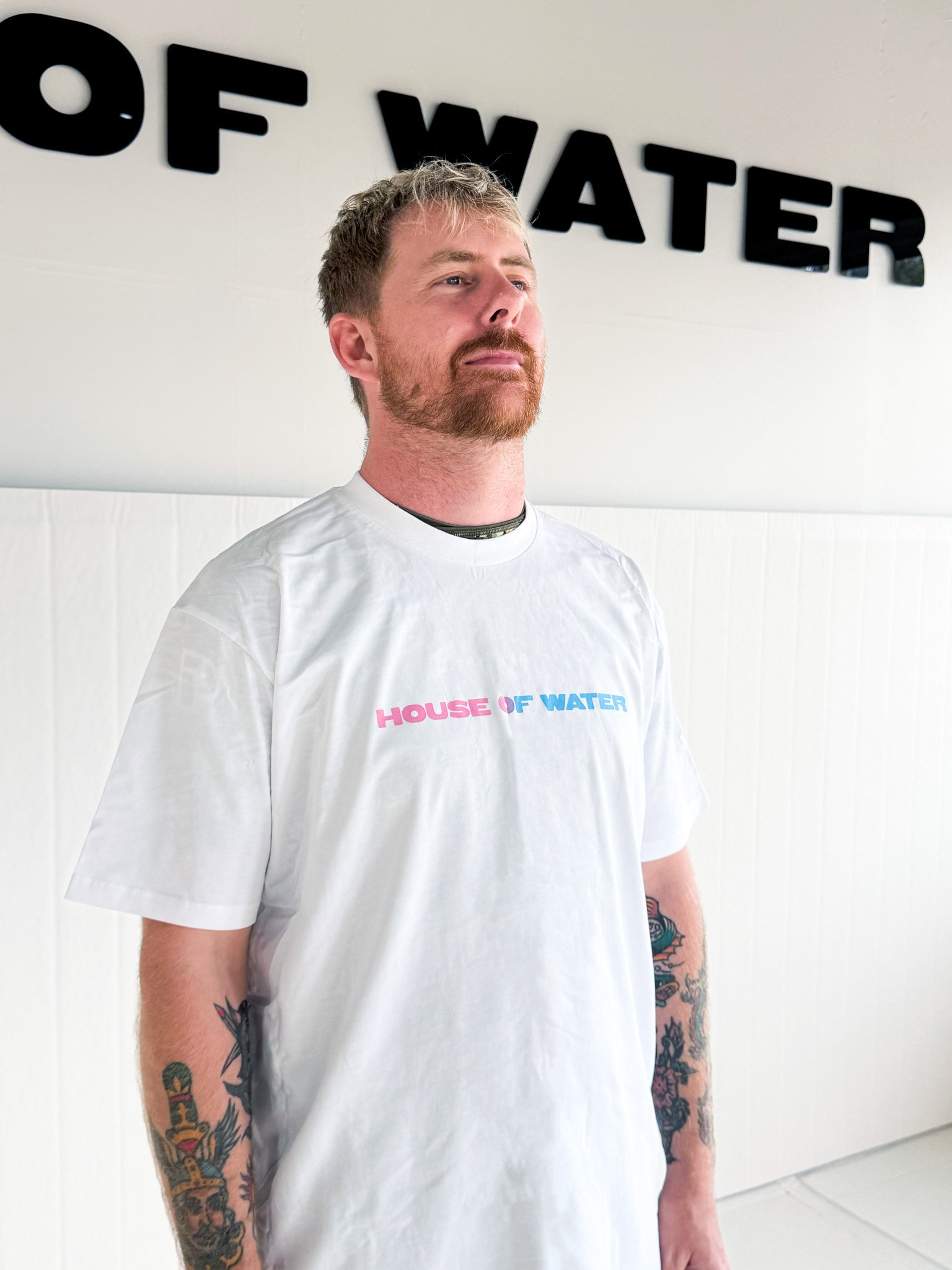 H.O.W. Spectrum Tiger Tee — White