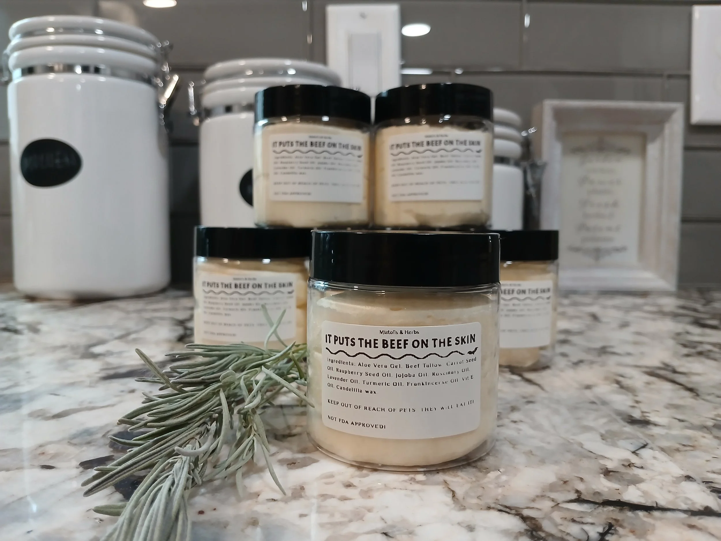 IT PUTS THE BEEF ON THE SKIN