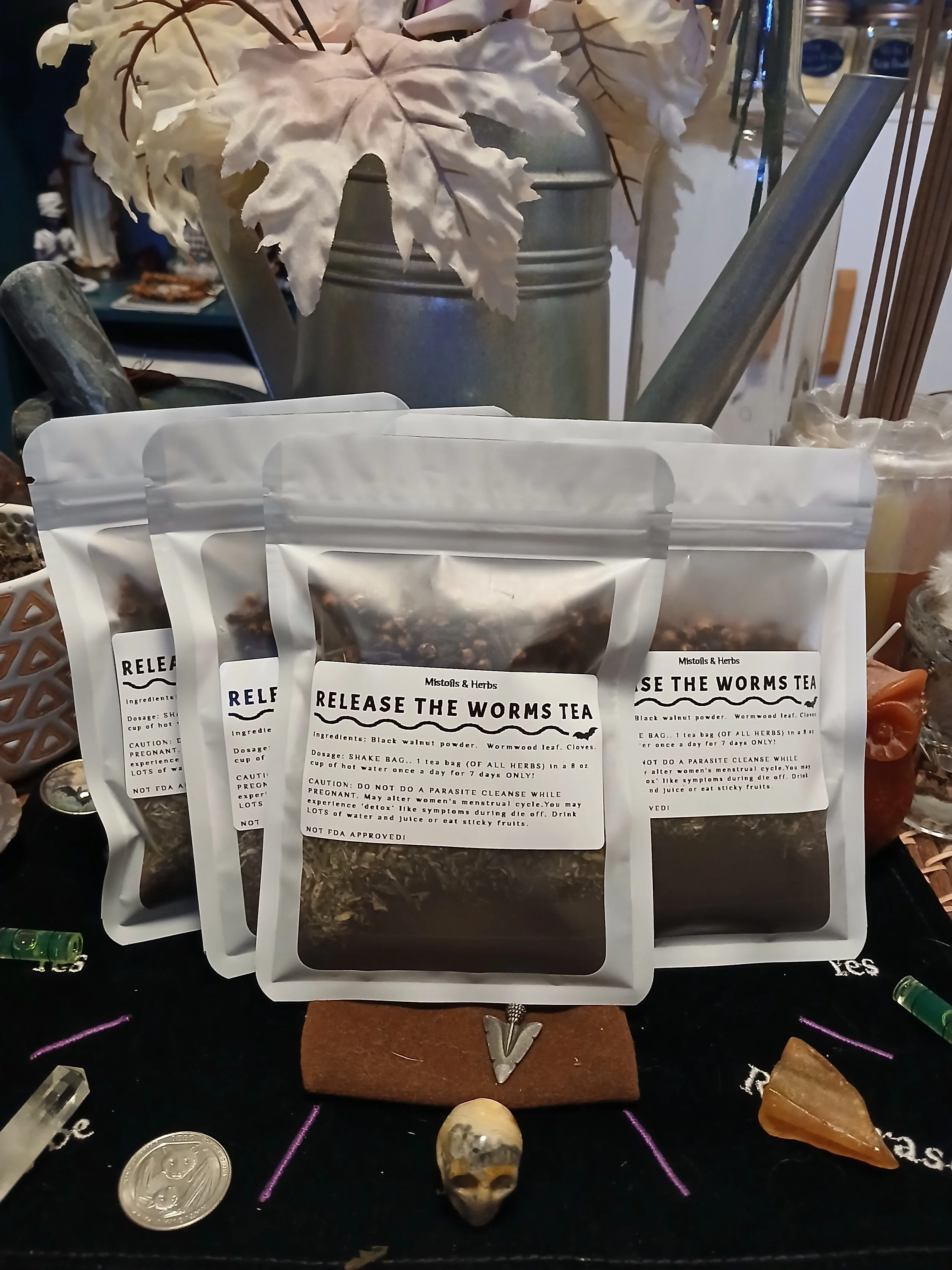 RELEASE THE WORMS TEA