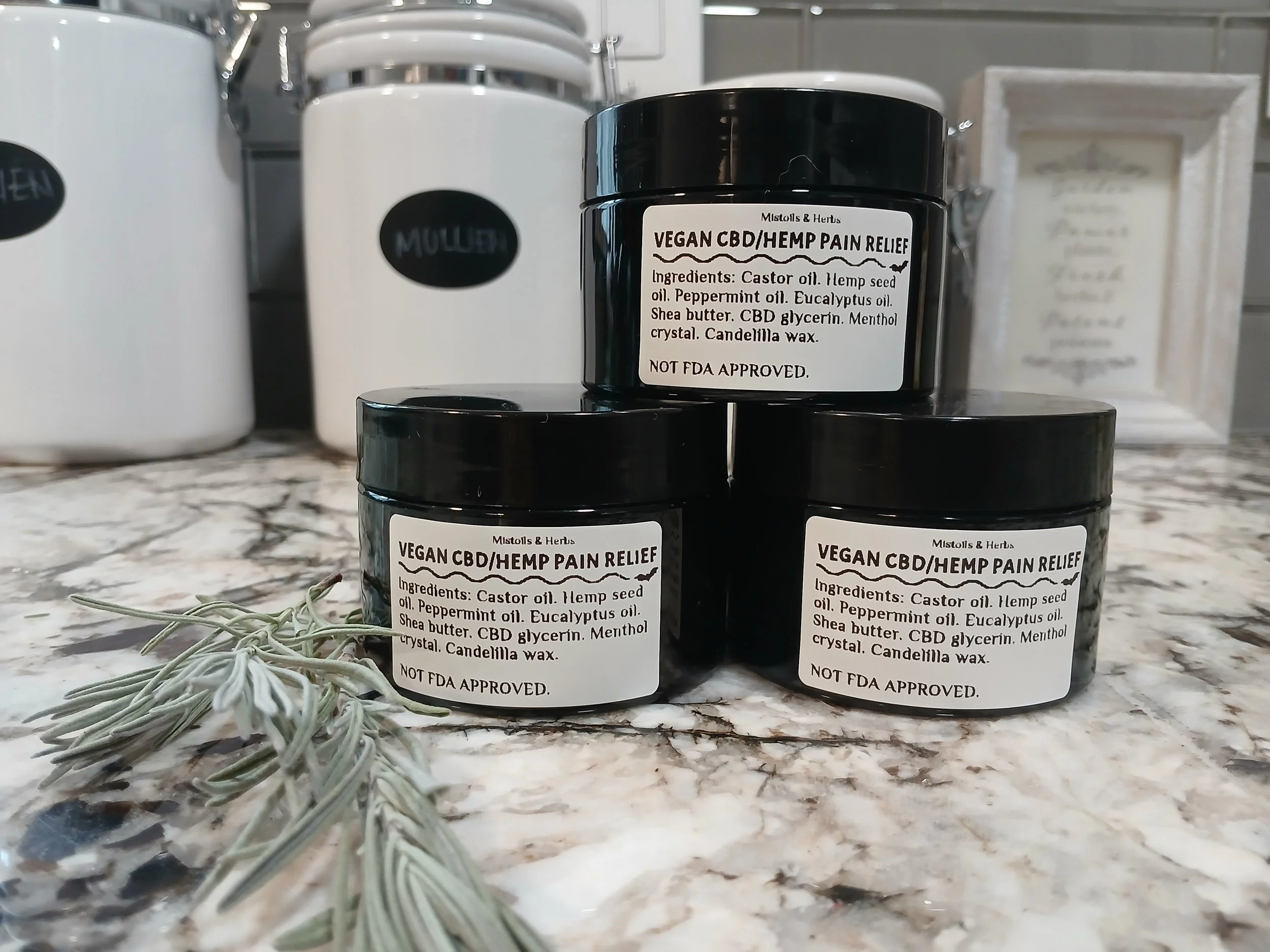 Vegan CBD/HEMP PAIN RELIEF