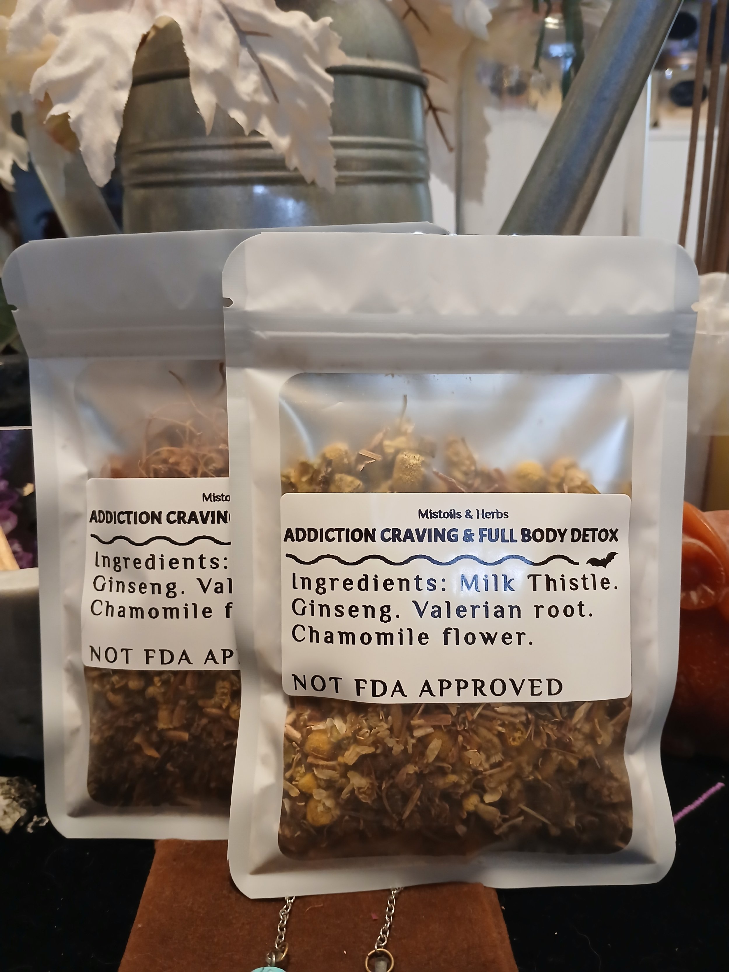 ADDICTION CRAVING & FULL BODY DETOX TEA