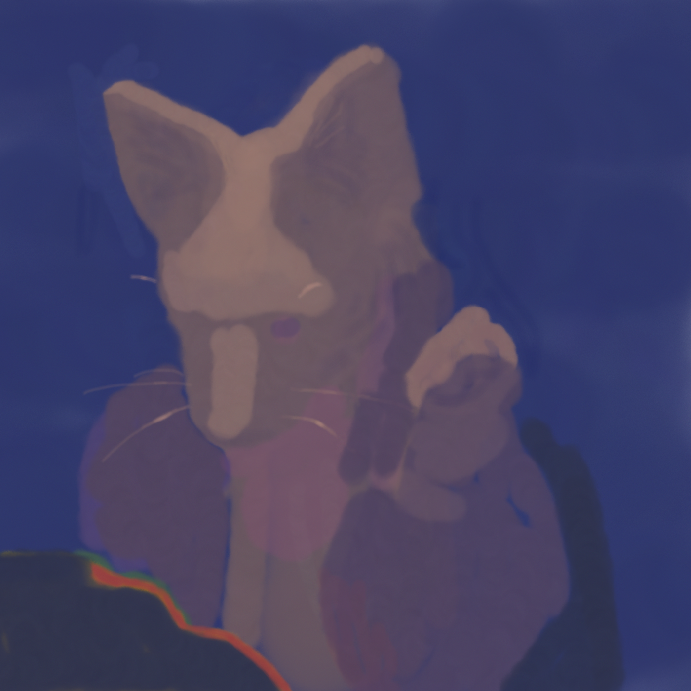 digital painting, 2025