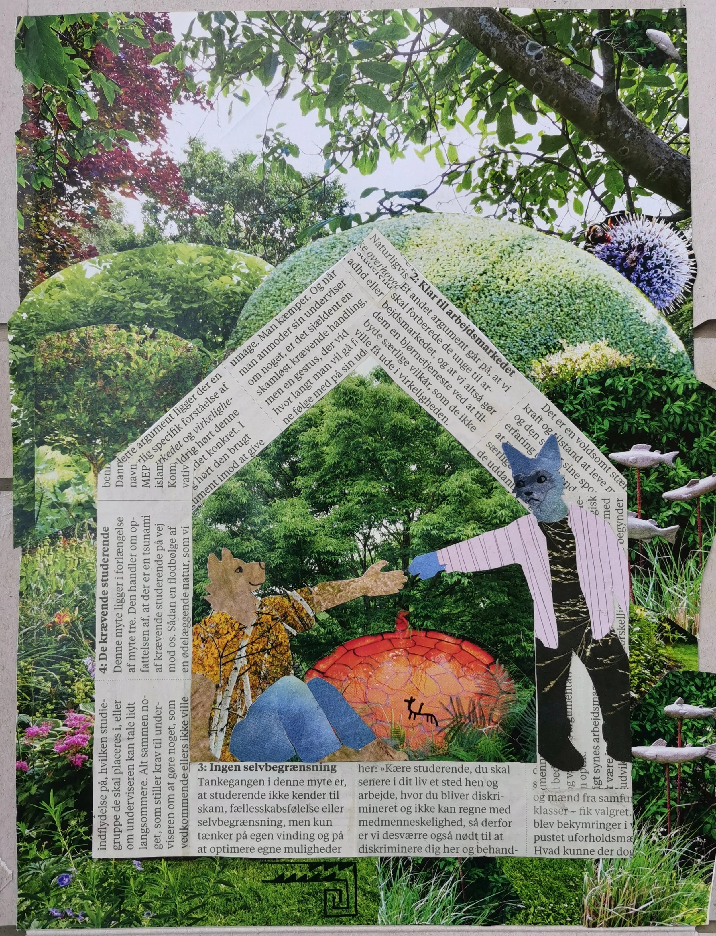 "constructing atmospheres" collage, 2025