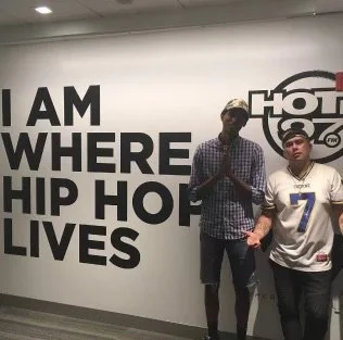 Ricky Parker and Noah O at Hot 97