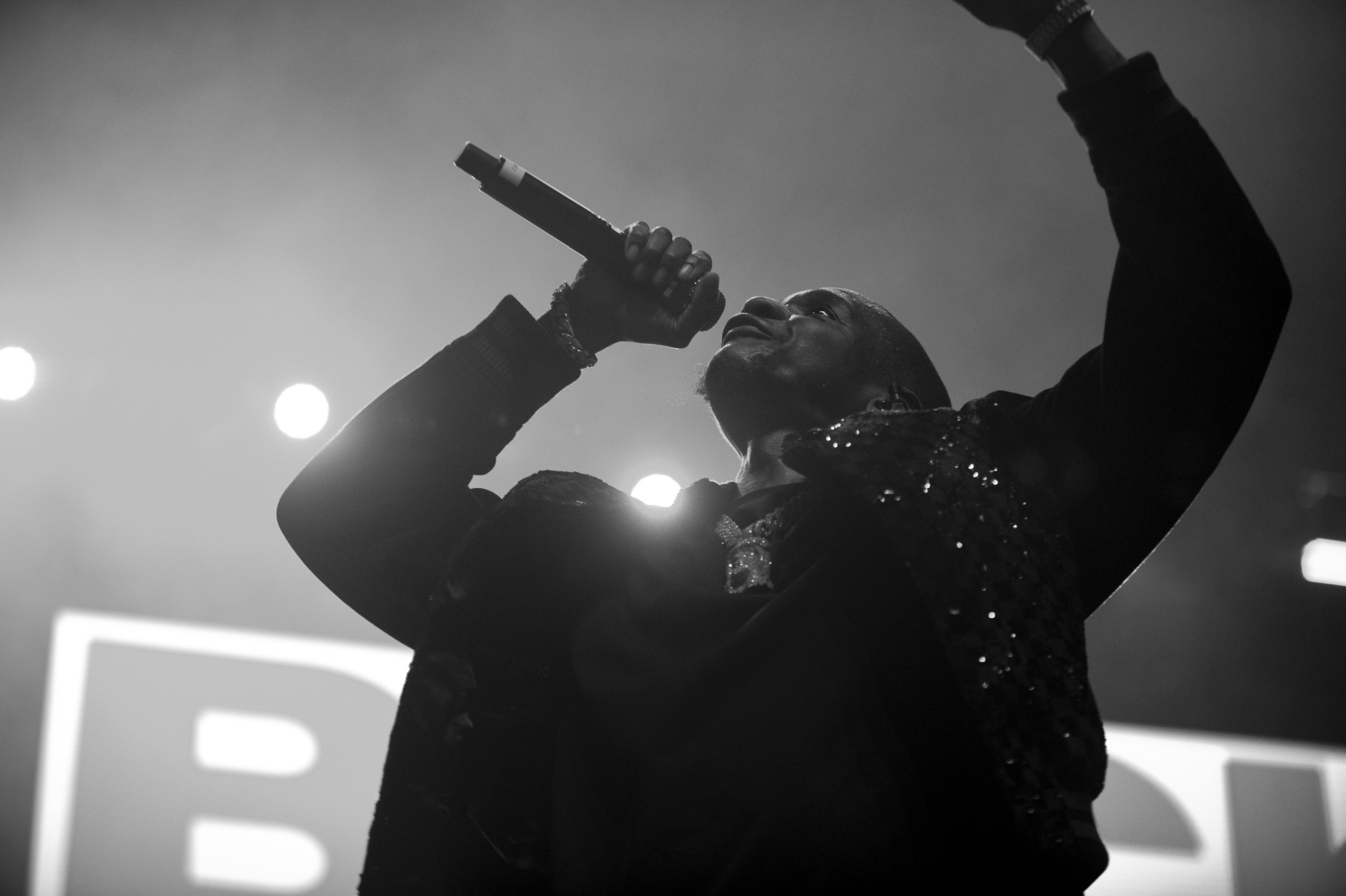 Malice on stage during Home For the Holidays Night 1 at The Dome in Virginia Beach