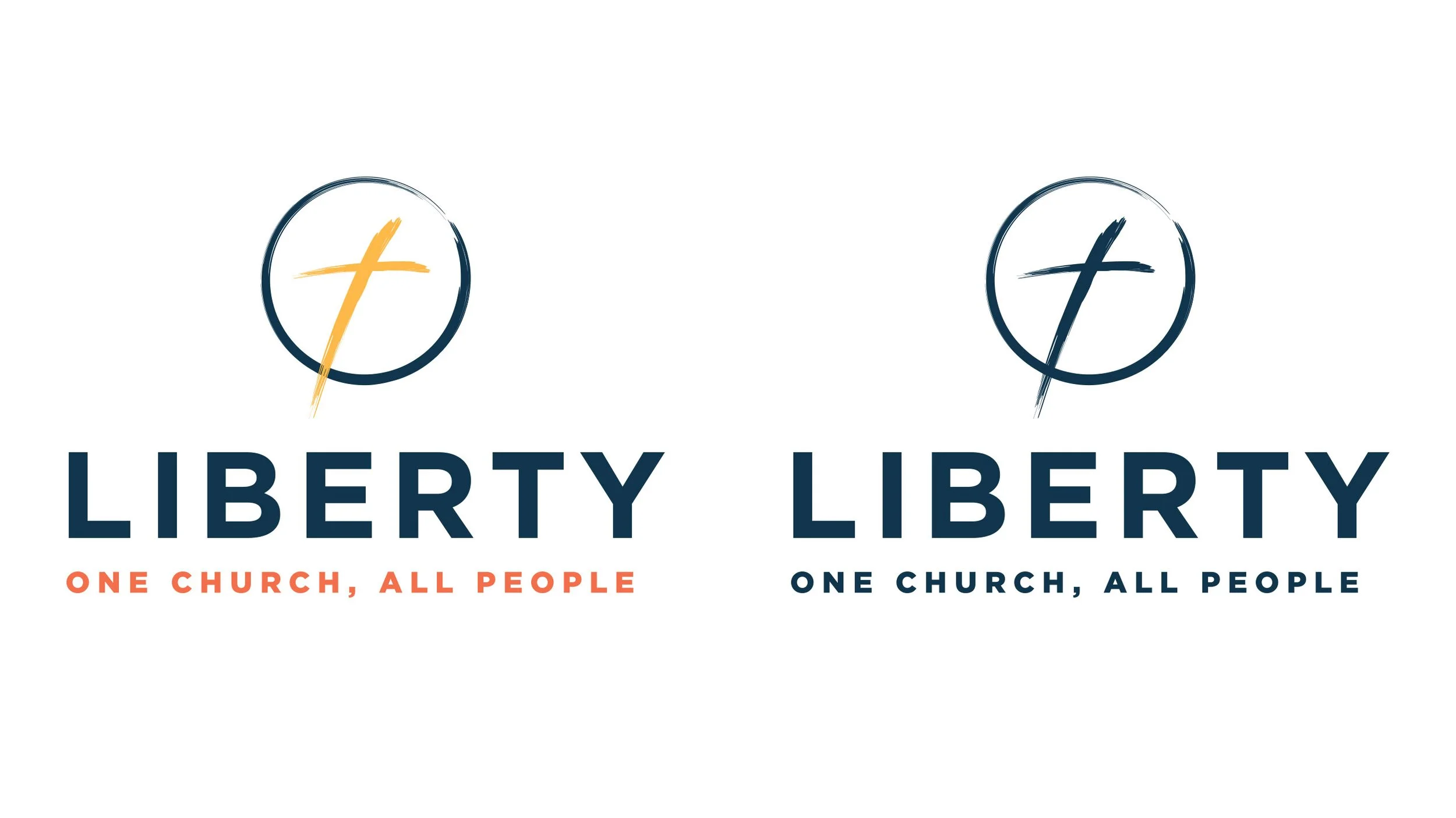 Portrait logo in full-color and one-color