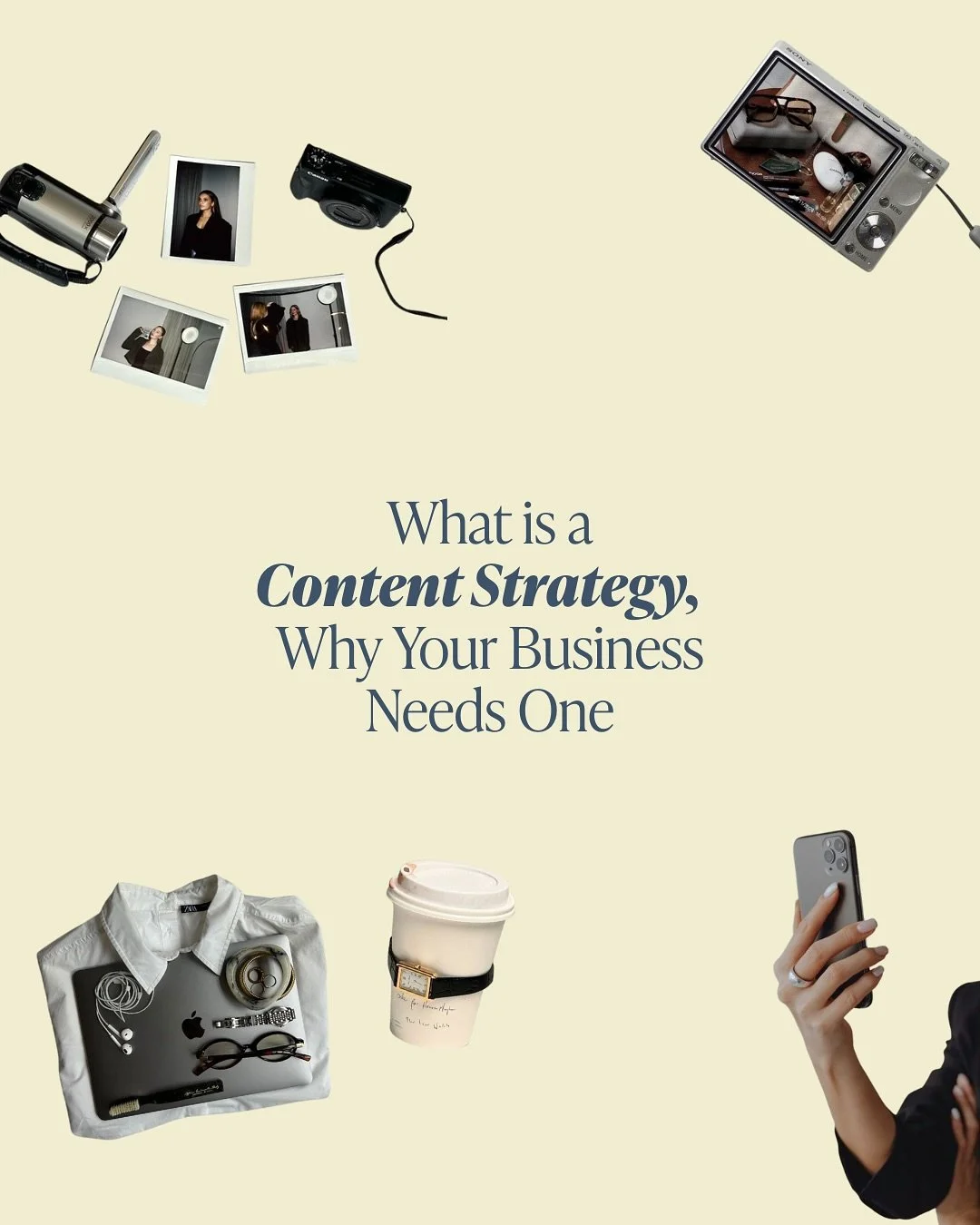 Feeling like you&rsquo;re posting just to post?  Let&rsquo;s fix that 🤍
 A content strategy is what turns random posts into intentional growth. It&rsquo;s how your brand shows up consistently, connects with the right people, and actually moves the n