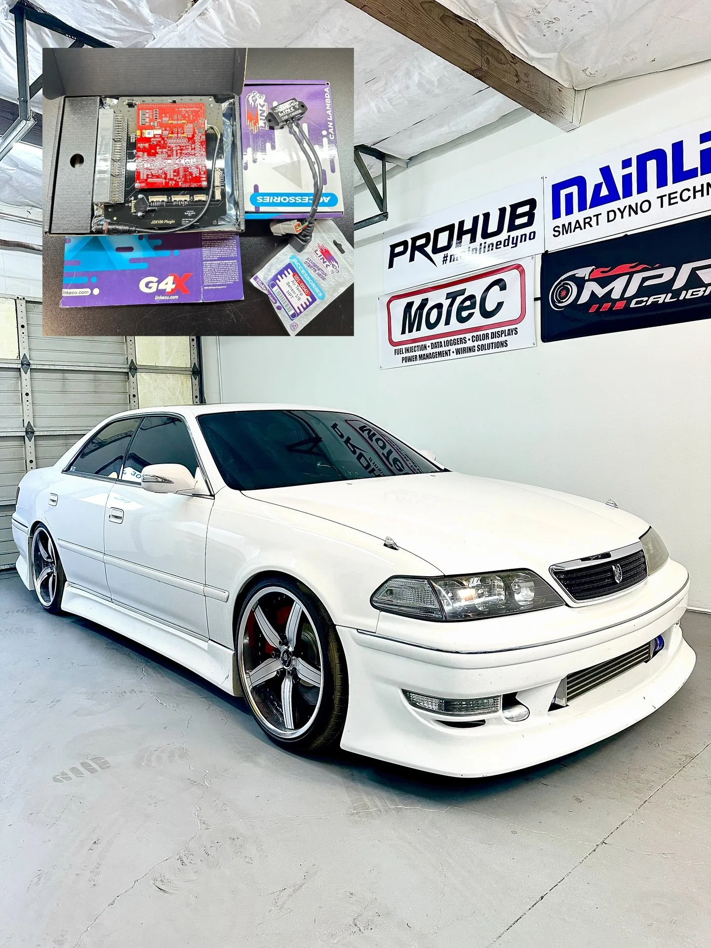 JZX100 in for an R35 COP conversion, Link ECU PnP install, and tune on our Mainline Dyno 🔥
.
.
.
#Jzx100 #1jz #linkecu #dynotune #jdm