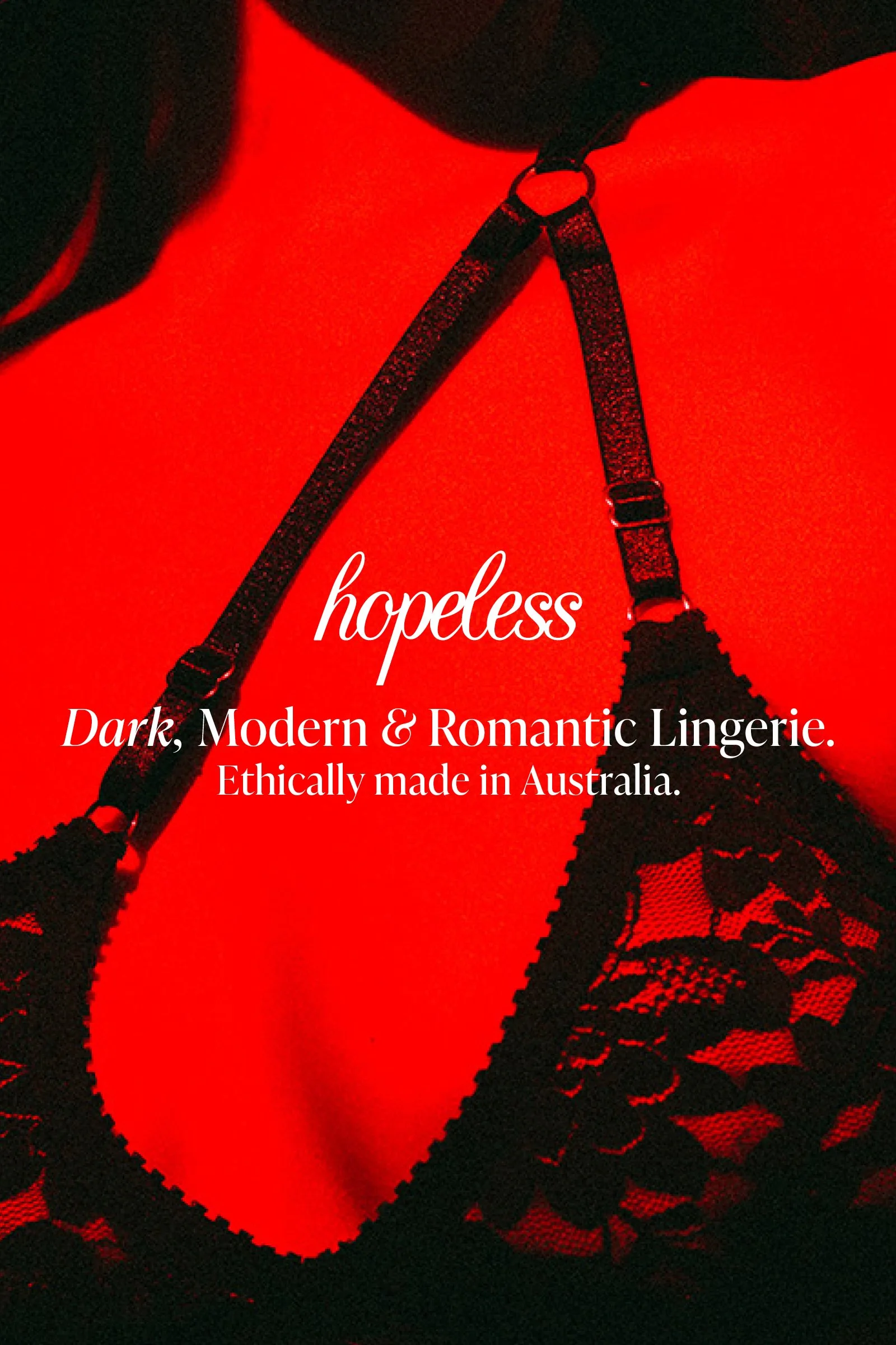 Hopeless Lingerie Pinterest Ads