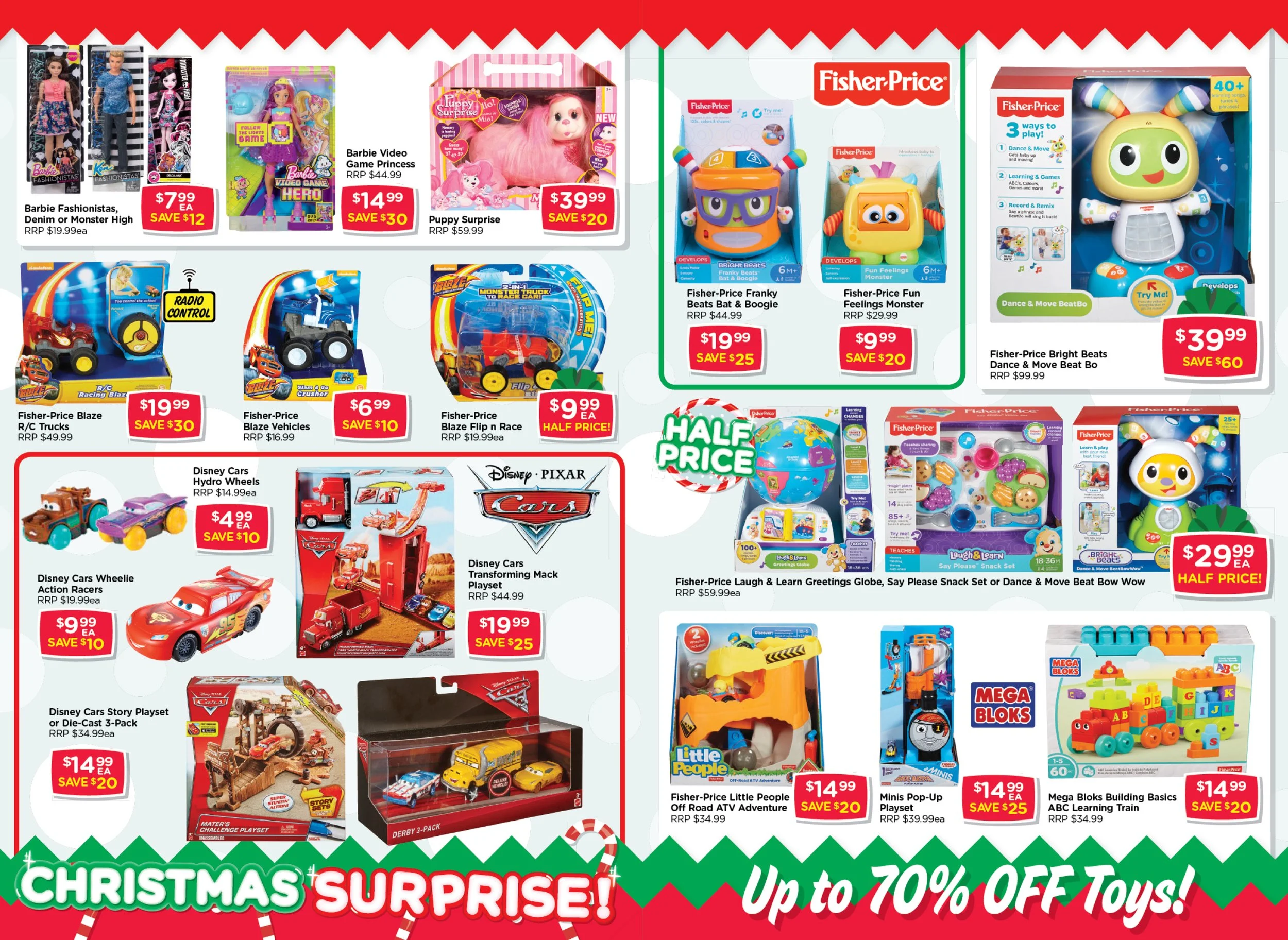 Toyworld Christmas Catalogue Insert