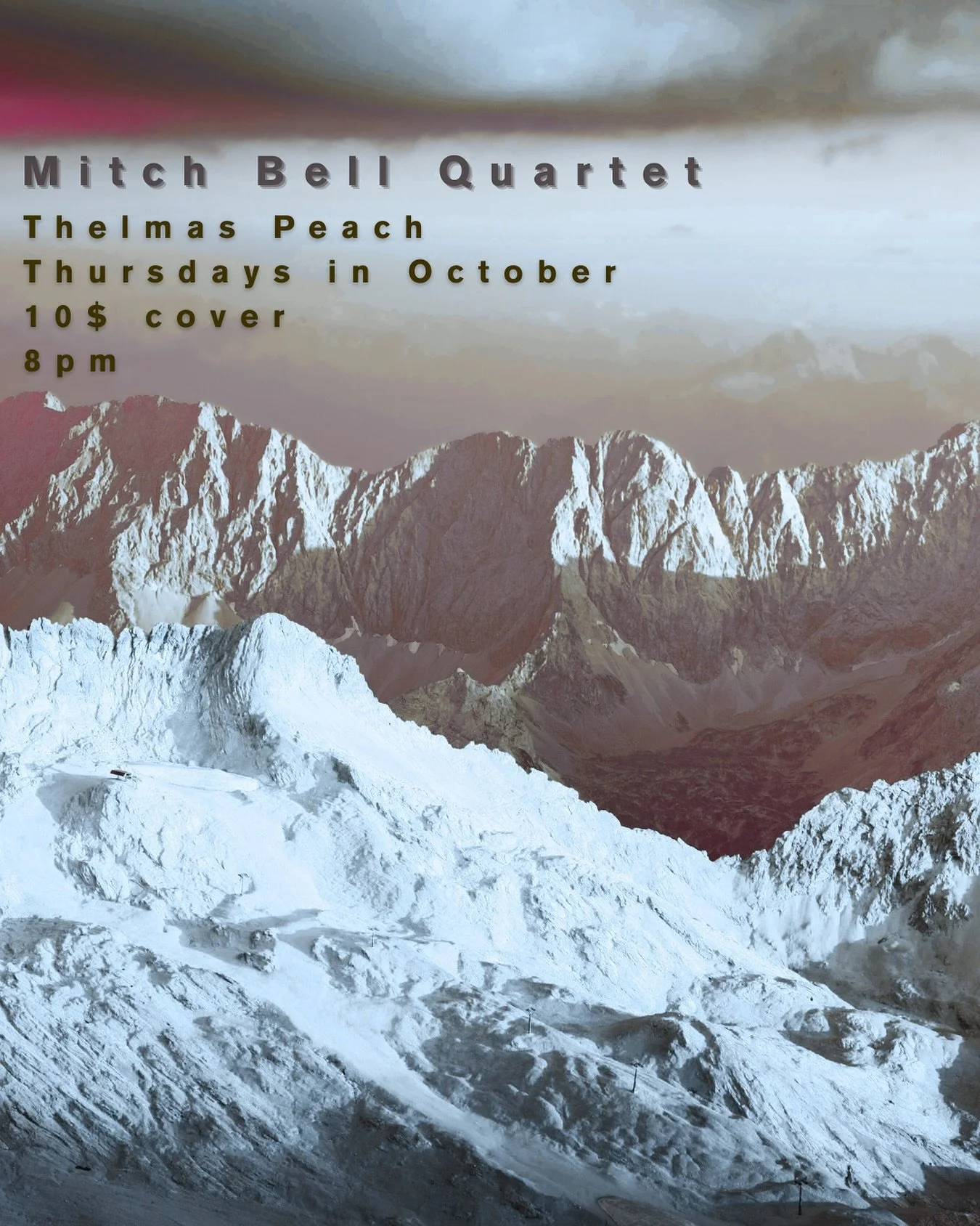 🍑EVERY THURSDAY IN OCTOBER🍑

All original music by @mitchyman_ 🎸
A unique hybrid of psychedelic indie rock and jazz

@samvaughnmusic 🎷
@stevepruittmusic 🥁

#tulsa #tulsamusic #tulsamusicscene