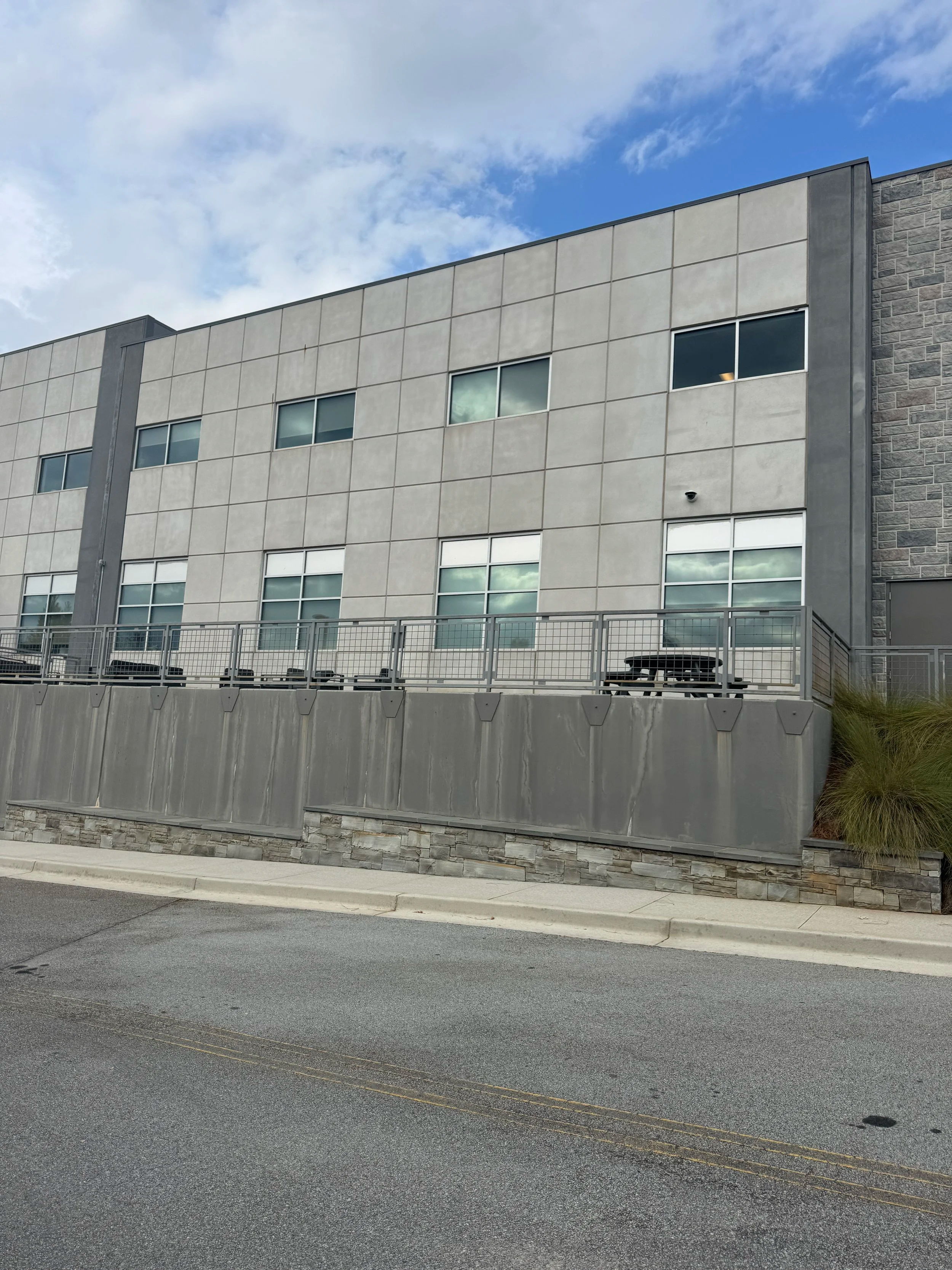 Gwinnett Church - Exterior Handrails & Wall