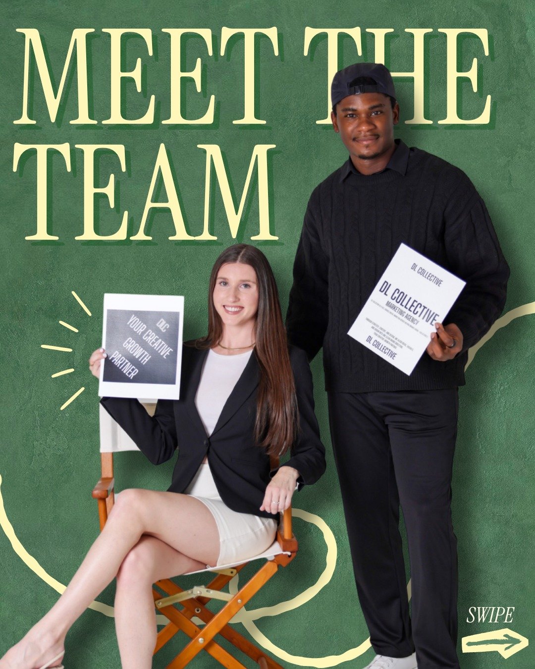 MEET THE TEAM BEHIND DL COLLECTIVE! Your creative growth partner✨📸

Link in bio to see how we can bring your brand to life.
.
.
.
#marketingagency #socialmediamarketingagency #marketingservices #orlandomarketing