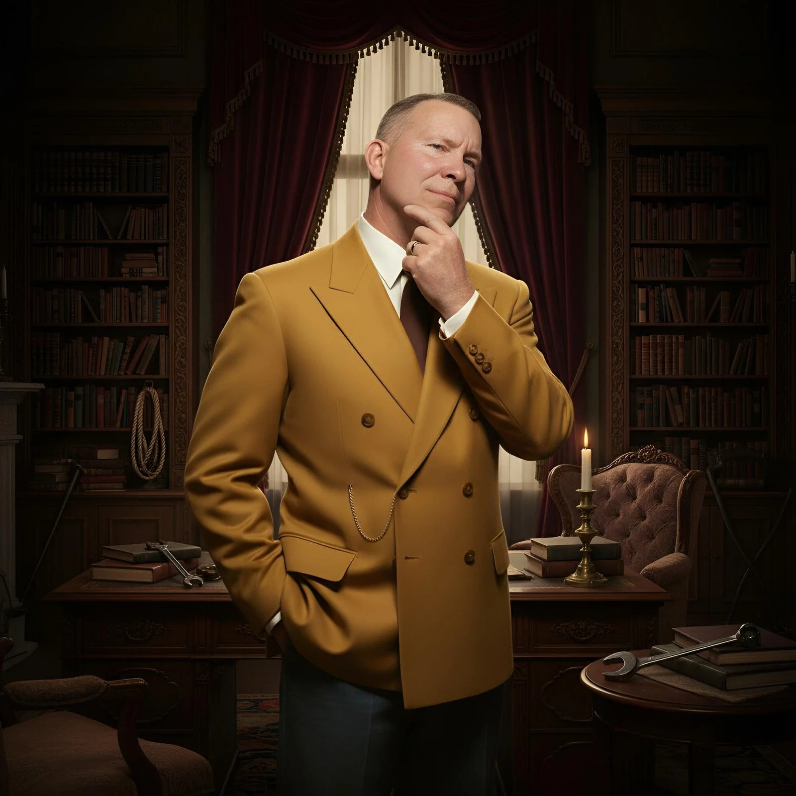 Clue-Themed Murder Mystery Party w/ AI Photo Effects | December 2025