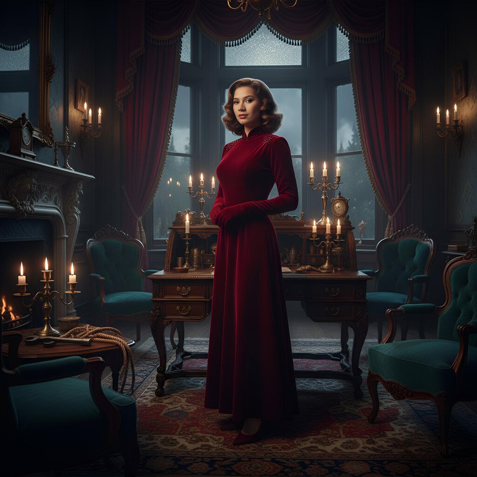 Clue-Themed Murder Mystery Party w/ AI Photo Effects | December 2025