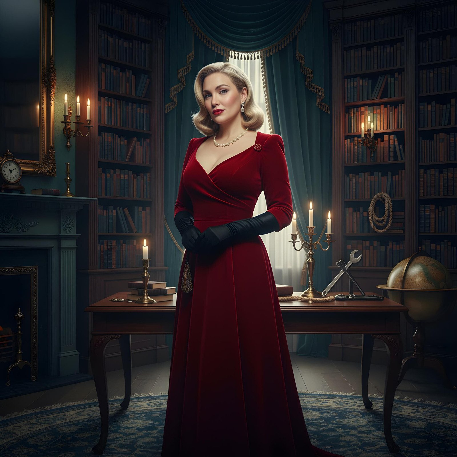 Clue-Themed Murder Mystery Party w/ AI Photo Effects | December 2025