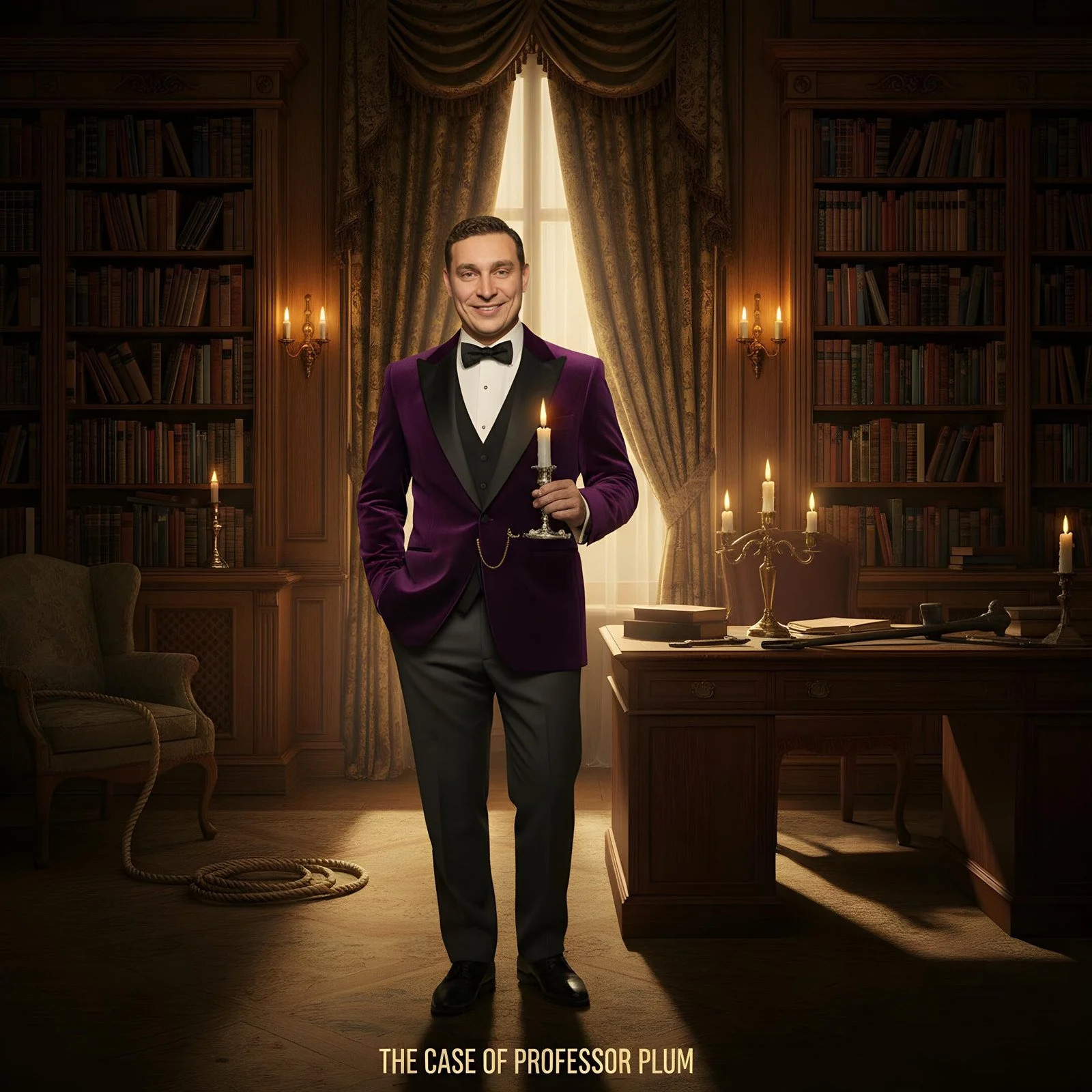 Clue-Themed Murder Mystery Party w/ AI Photo Effects | December 2025