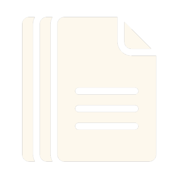 Icon of a document or paper with a folded top right corner and lines representing text.