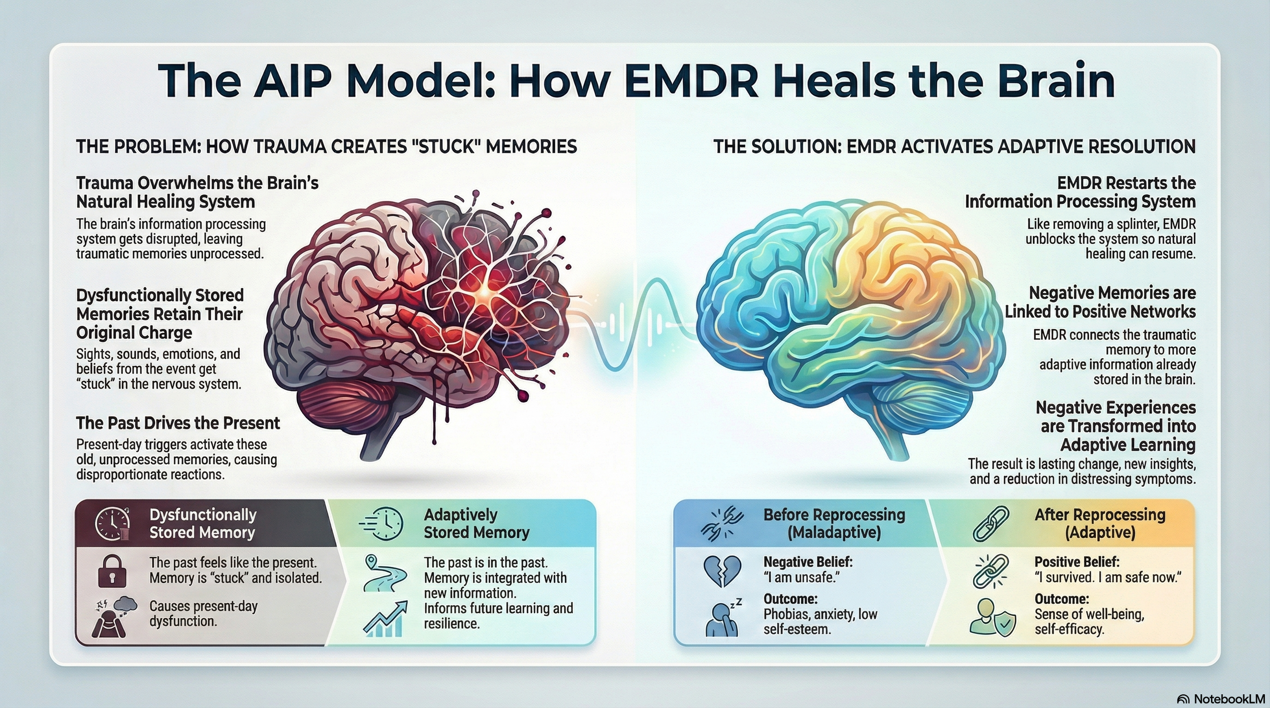 Adaptive Information Processing (AIP): how EMDR heals the brain