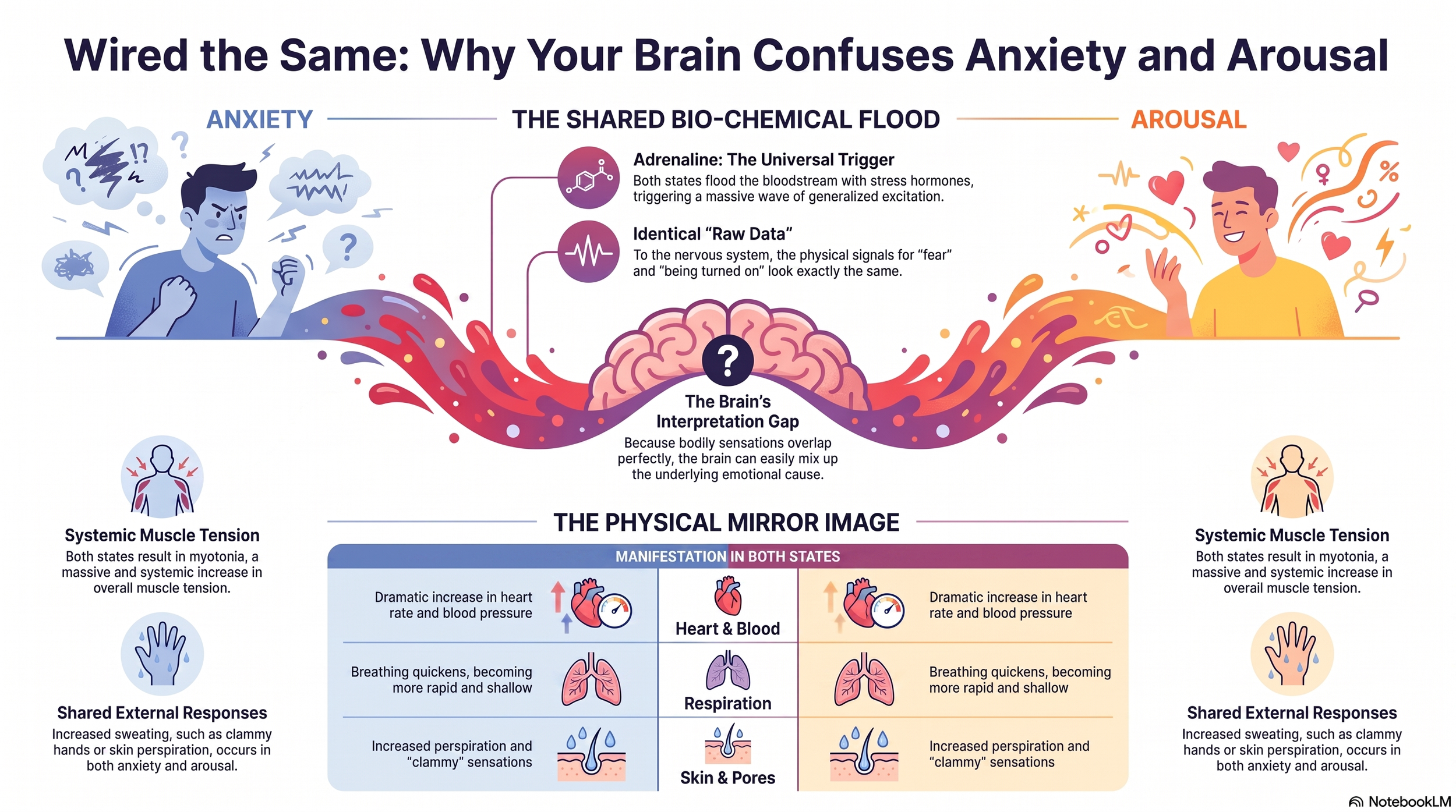 Anxiety and Arousal: Shared Physical Sensations