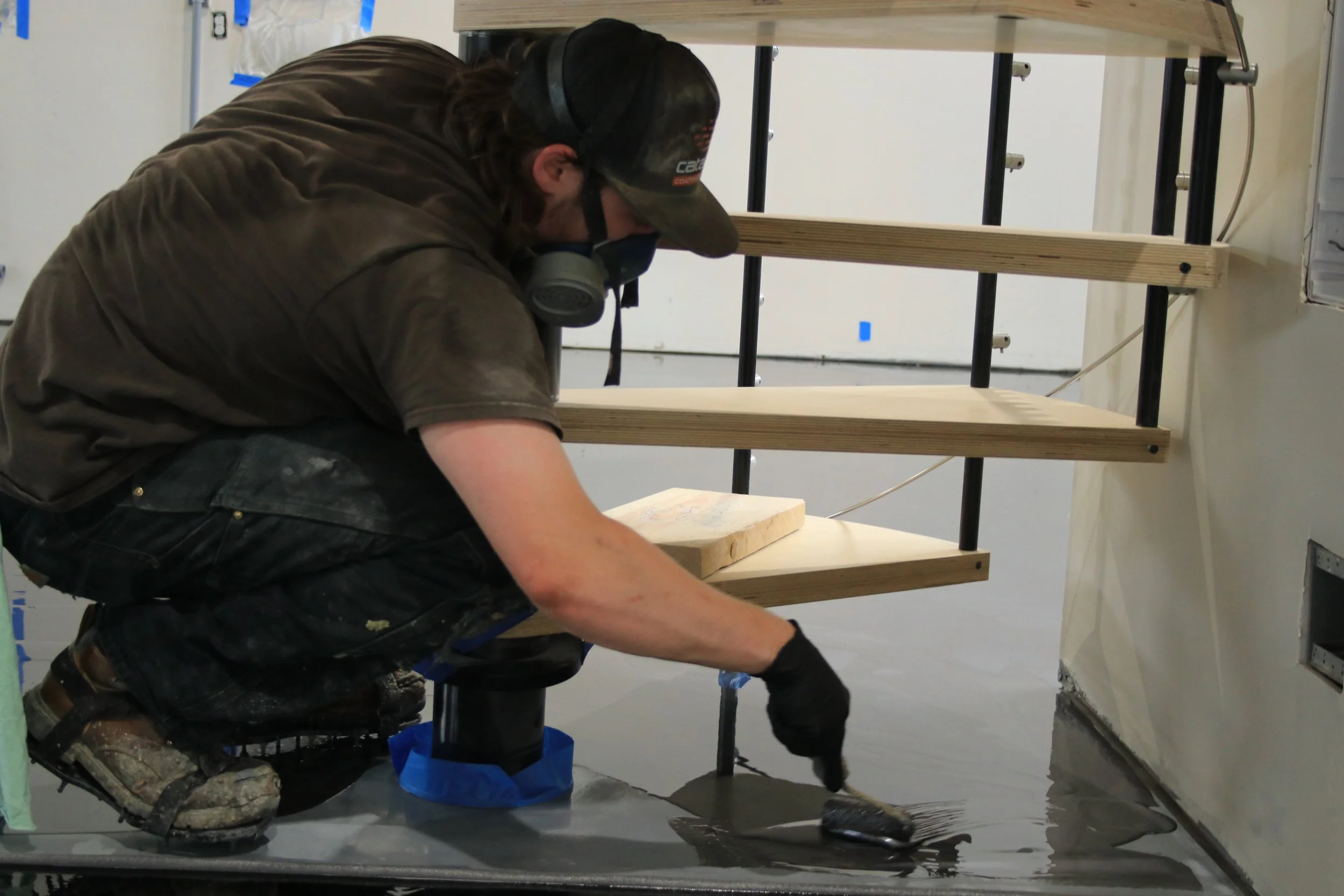 Sleek Metallic Epoxy Floor Coating in Bellingham WA.JPG