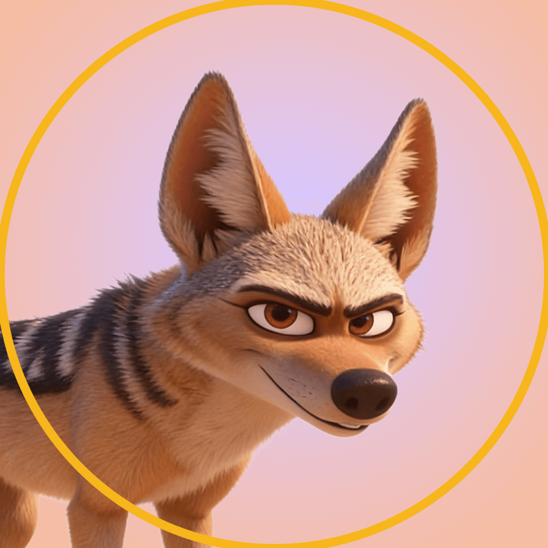 Jackal in Donkeyland -- Tsutsu the Kitten animated series by eMotion Entertainment