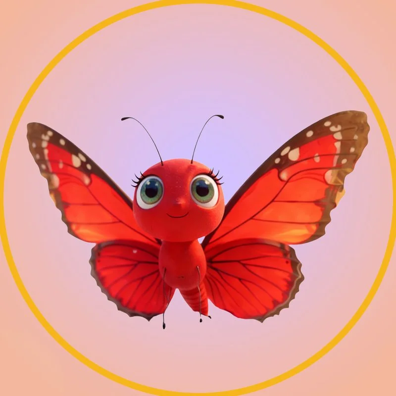 Yoyo the butterfly -- Tsutsu children's book by Crisula Stefanescu