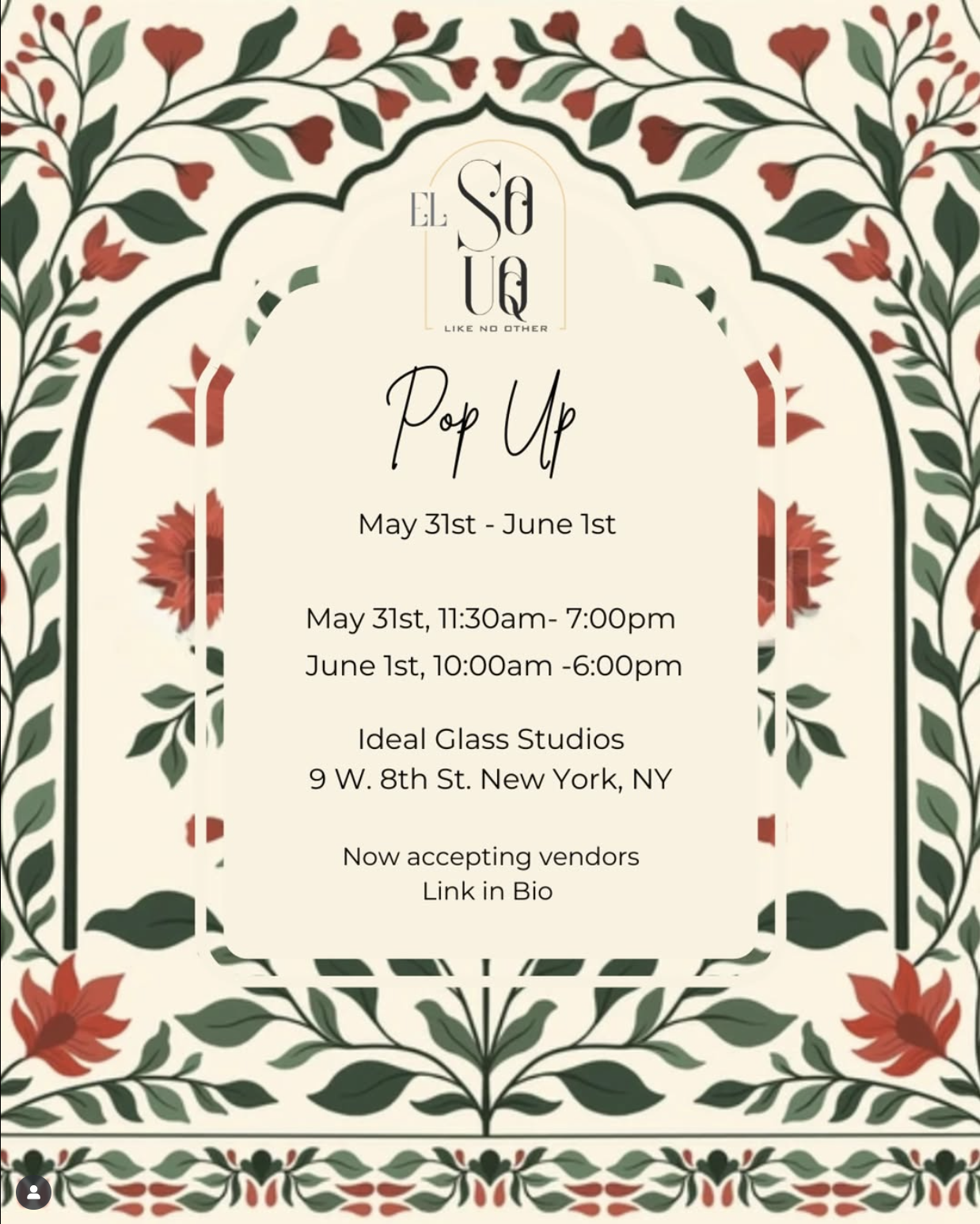 El Souq Pop-up Market