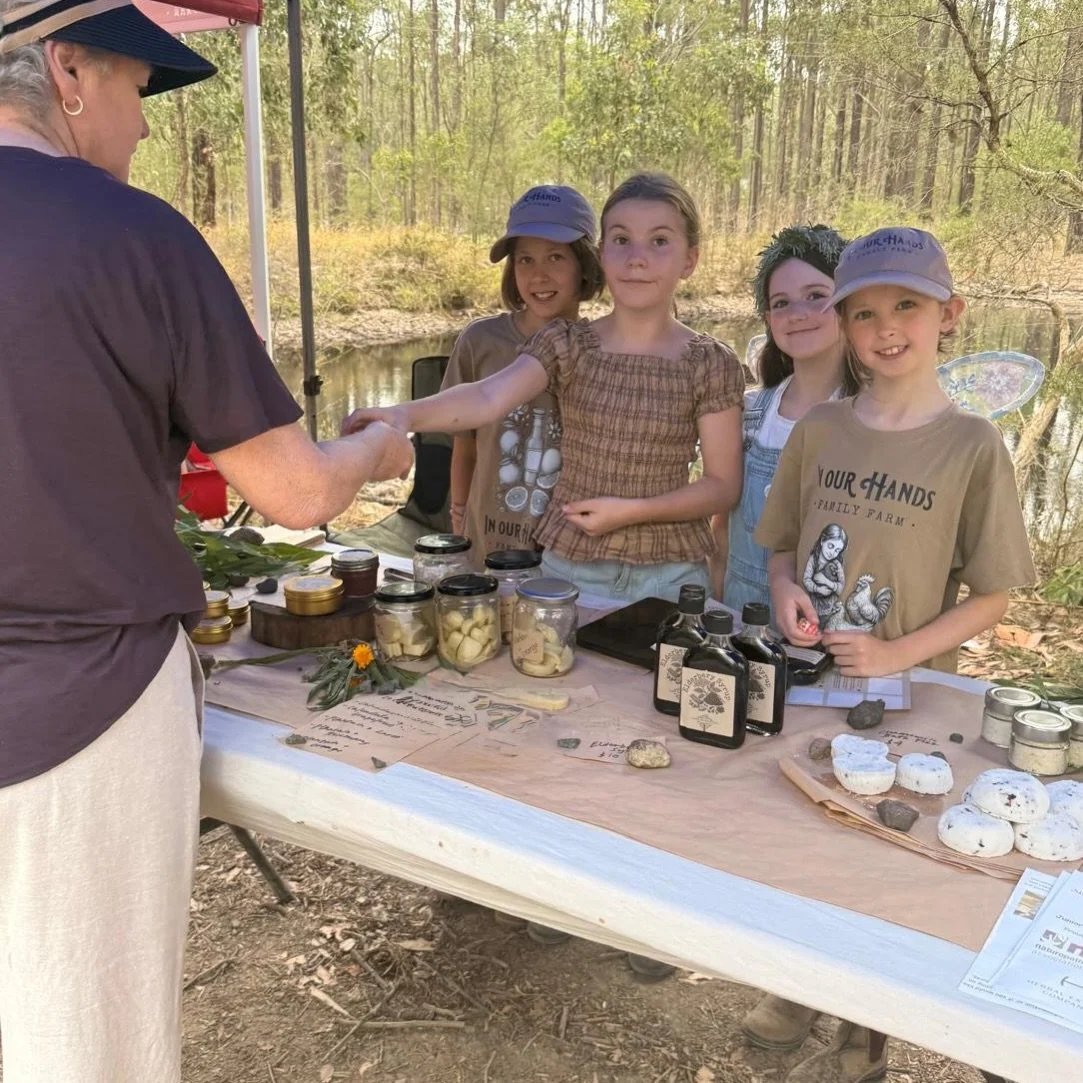 The Junior Herbalists had some leftover Elderberry Syrup from the Treasure Trail. You&rsquo;ll find it in the FarmGate&hellip; for a limited time, as at $10 for 200ml I don&rsquo;t expect it will last very long!!

Thanks to everyone that visited thes