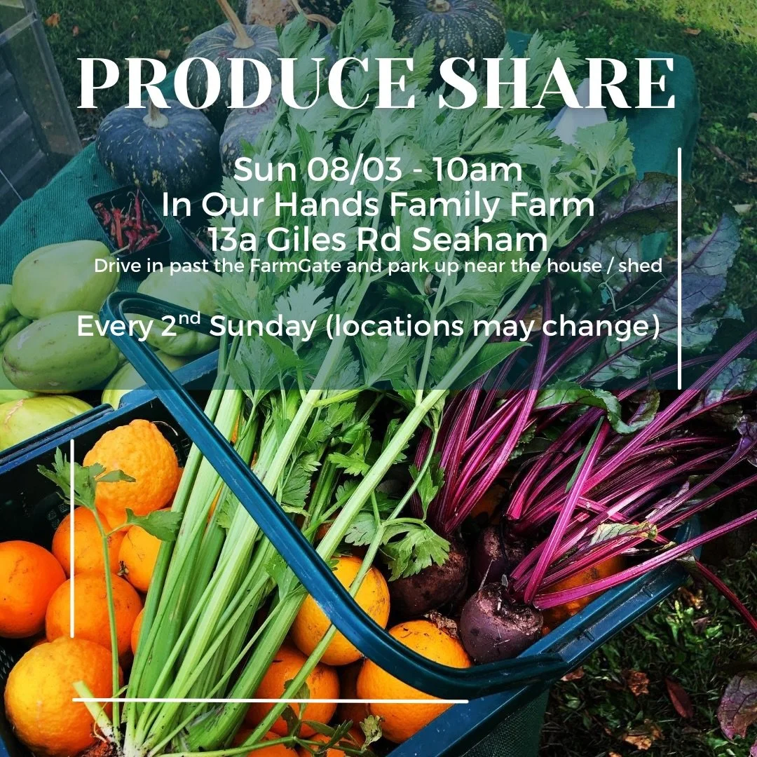 It&rsquo;s been WAY too long since I&rsquo;ve organised a Produce Share&hellip; but I&rsquo;m going to sprinkle some love onto them again. To me&hellip; the biggest gift are the connections that are made with like minded individuals in your own commu