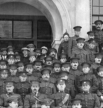 1915- Duncan and Cyril, ready for war